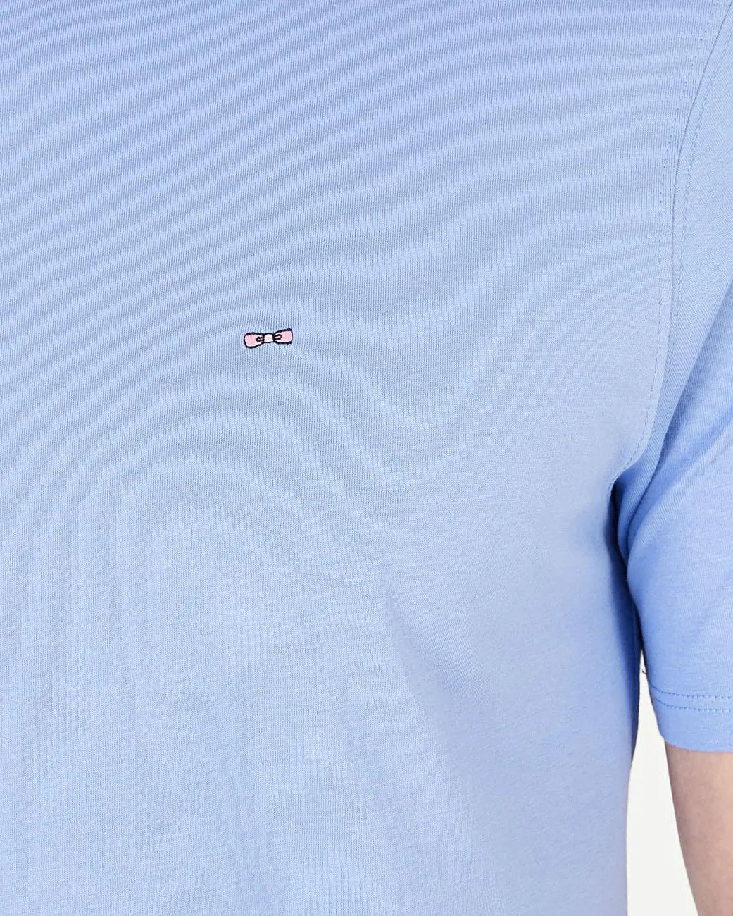 Light Blue Short-Sleeved T-Shirt - BEVAVA