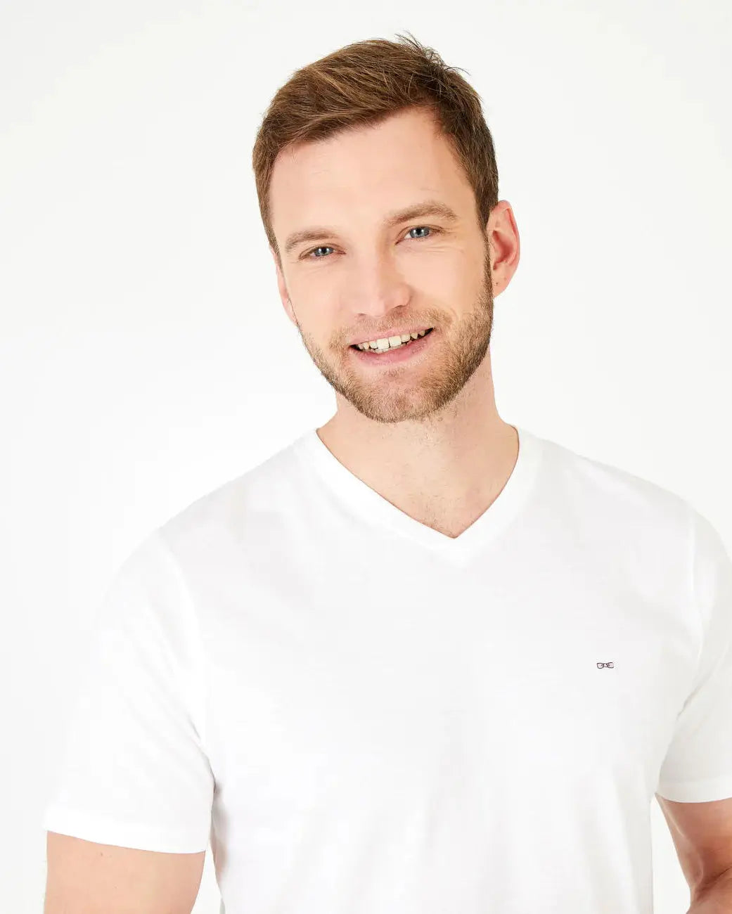 White T-Shirt Manches Courtes - BEVAVA