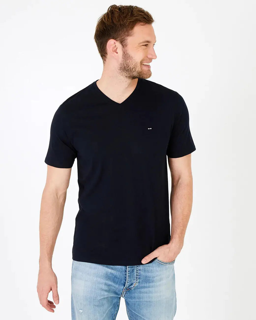 Dark Blue T-Shirt Manches Courtes - BEVAVA
