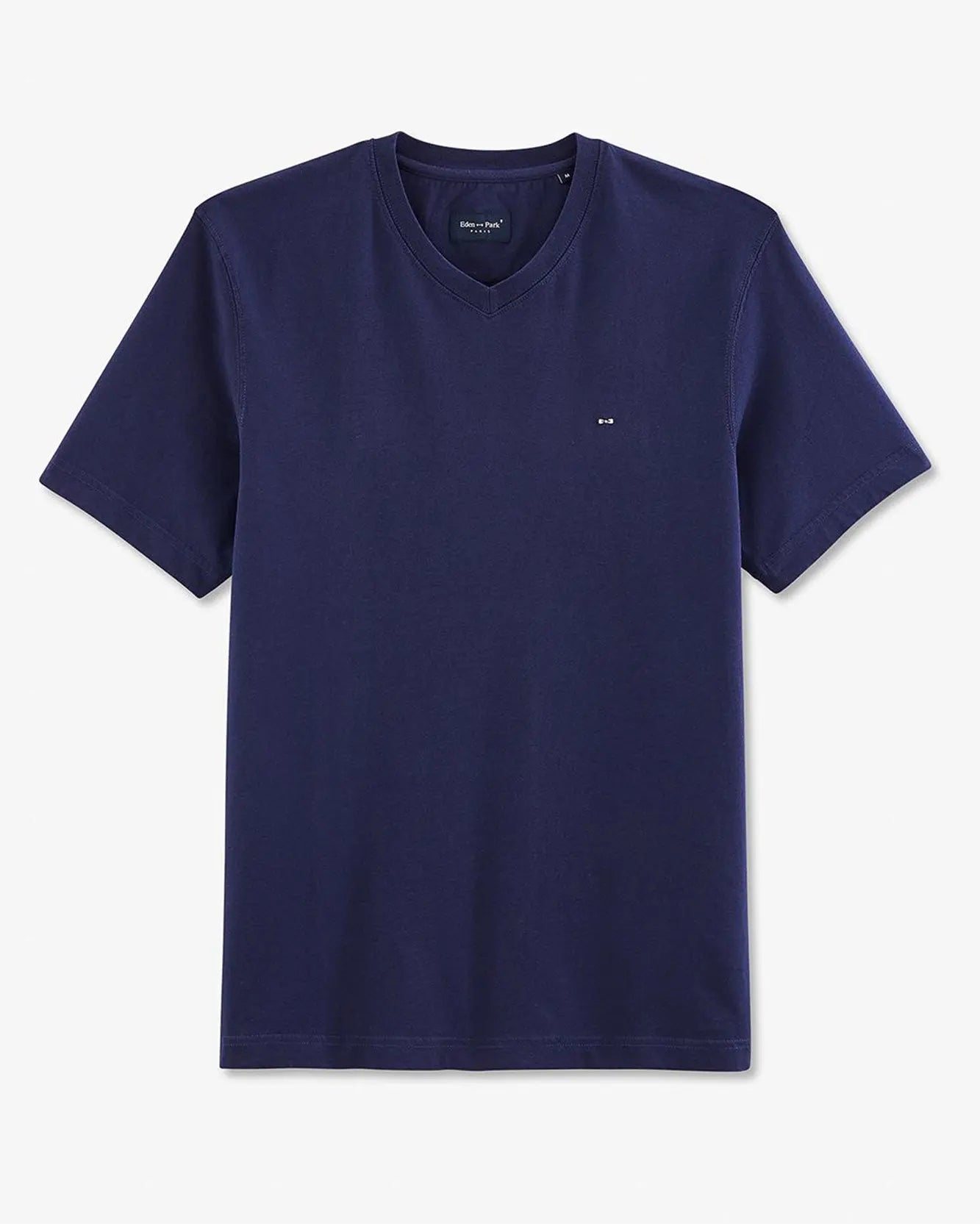 Dark Blue Short Sleeves Tee Shirt - BEVAVA