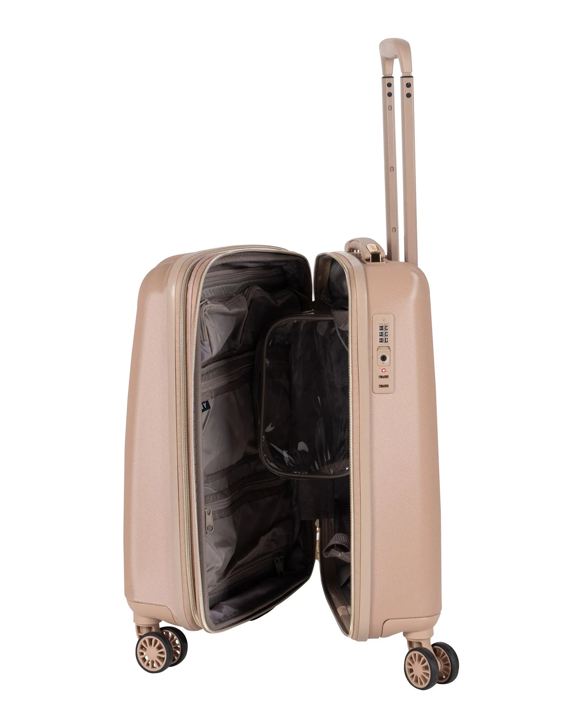 DKNY Beige Cabin Luggage - BEVAVA