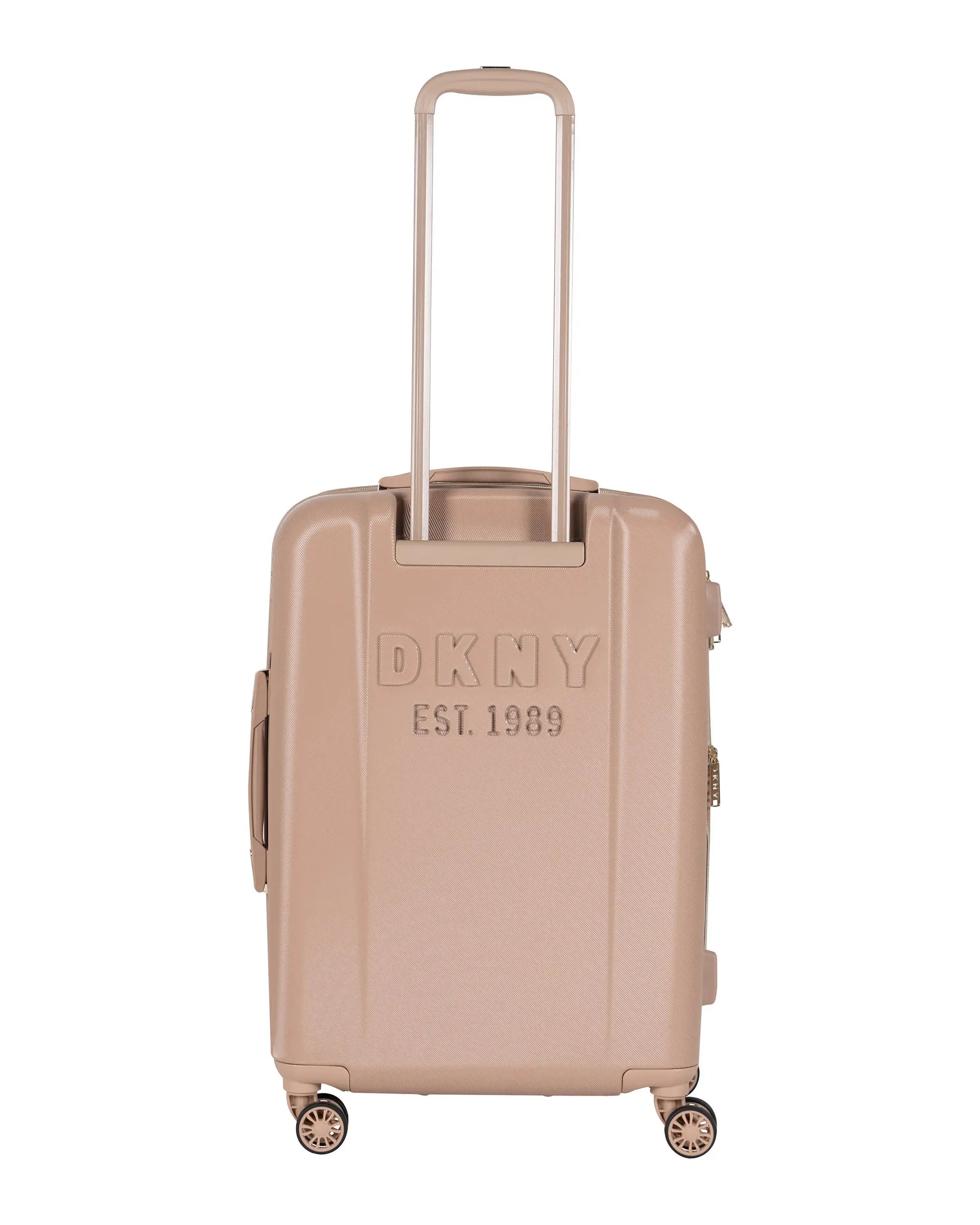 DKNY Beige Medium Luggage - BEVAVA