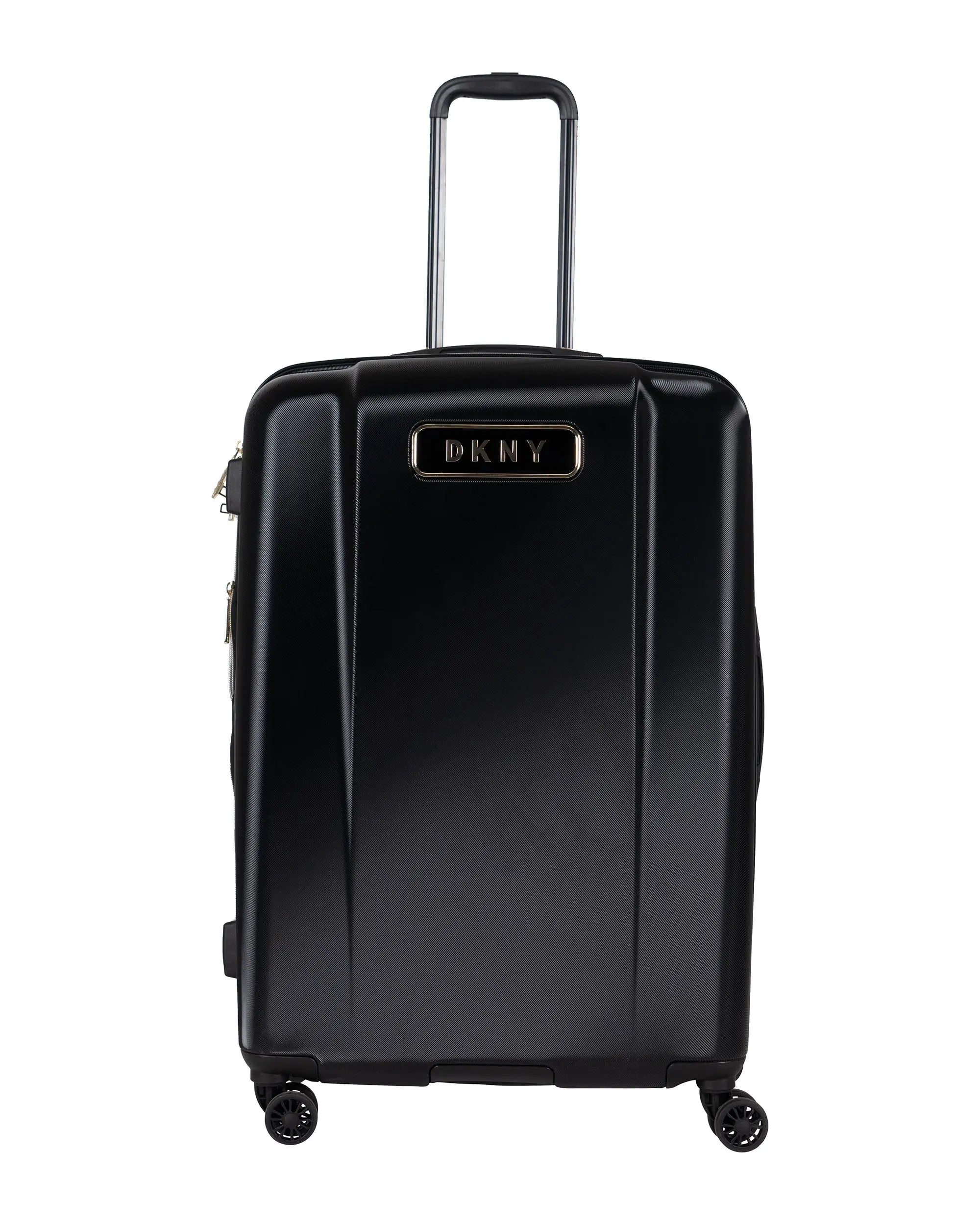 DKNY Black Large Luggage - BEVAVA