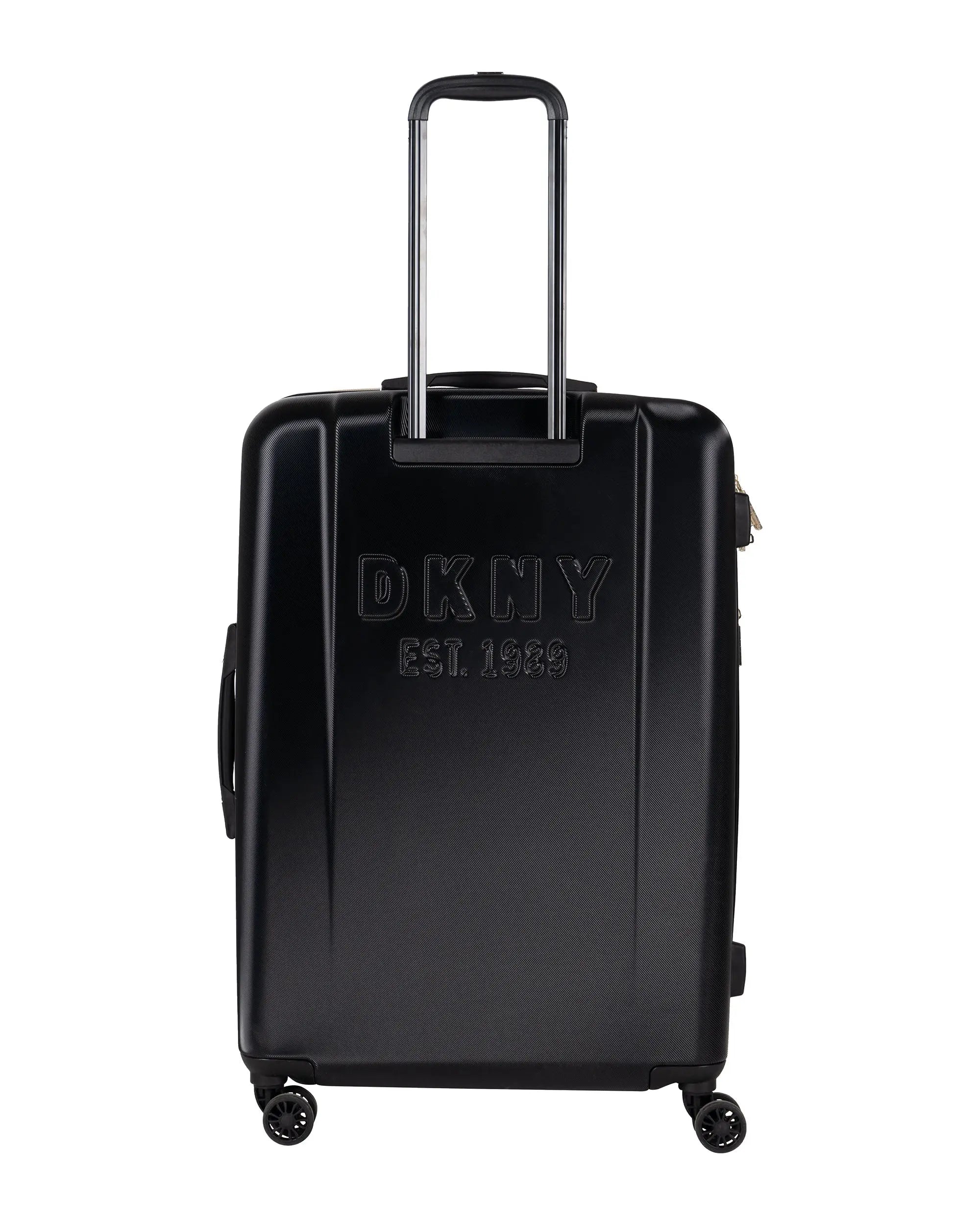 DKNY Black Large Luggage - BEVAVA