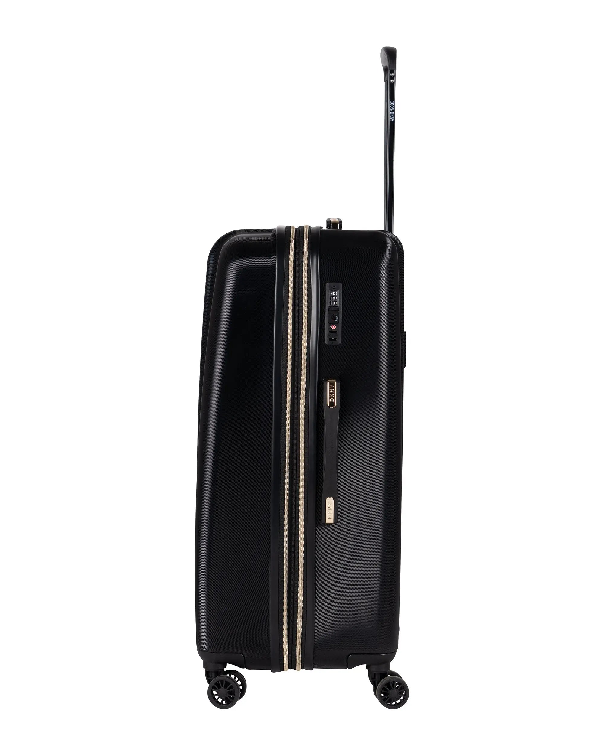 DKNY Black Large Luggage - BEVAVA