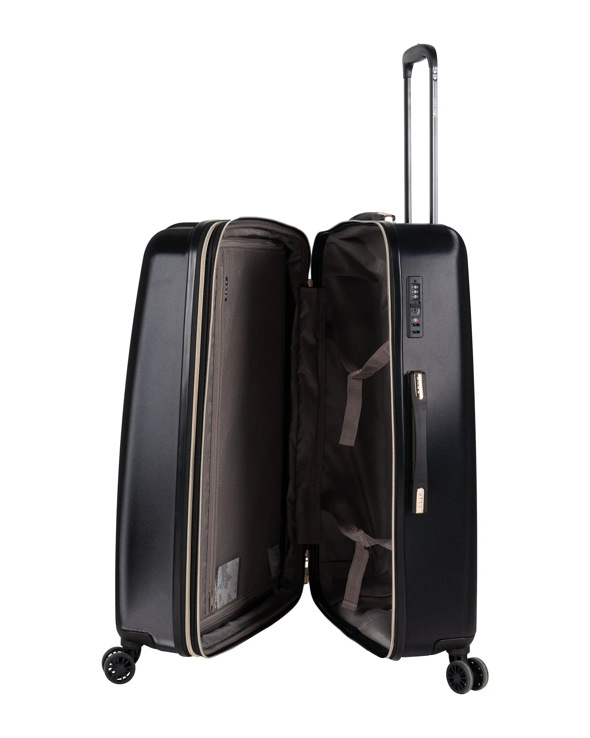 DKNY Black Large Luggage - BEVAVA