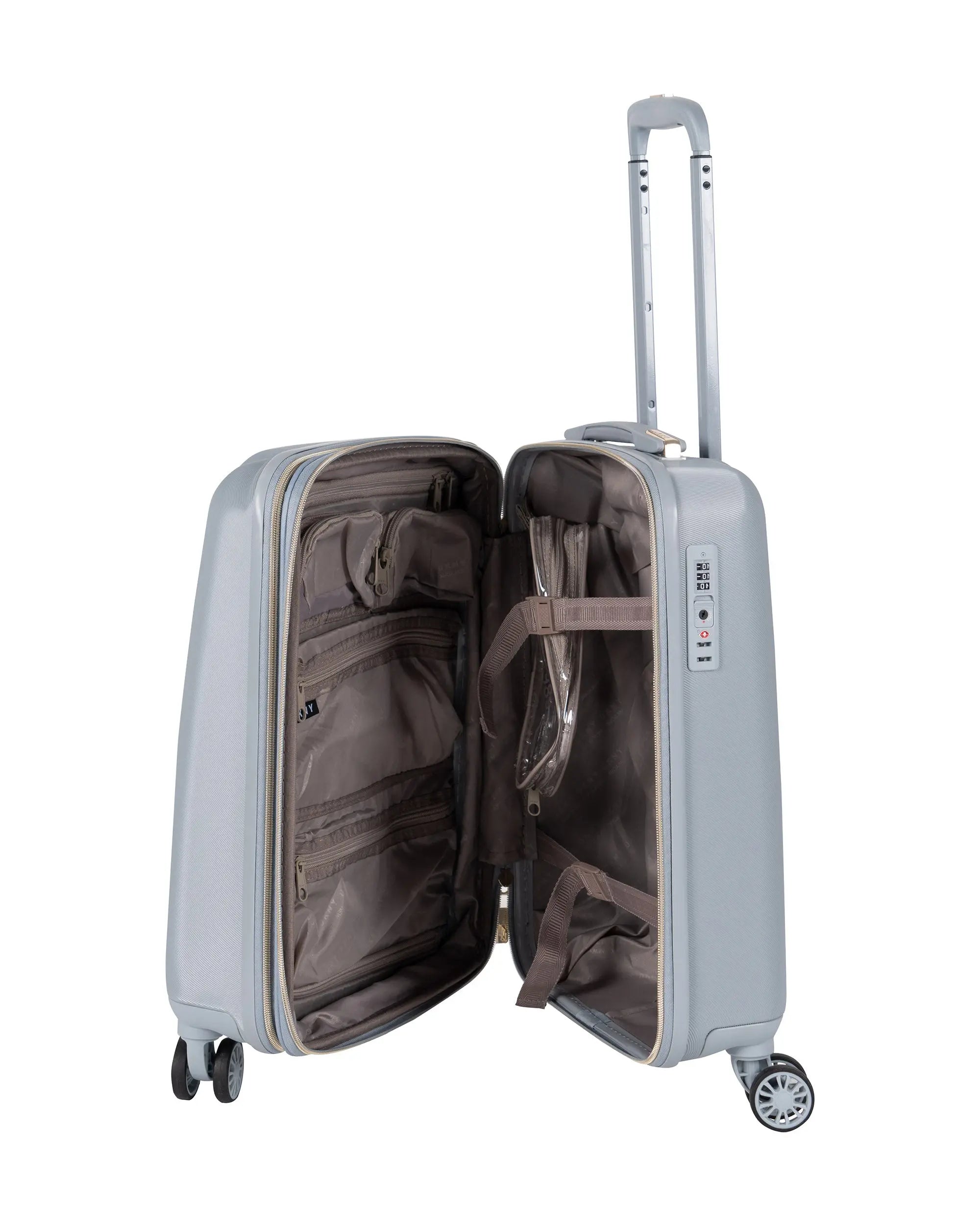 DKNY Gray Cabin Luggage - BEVAVA
