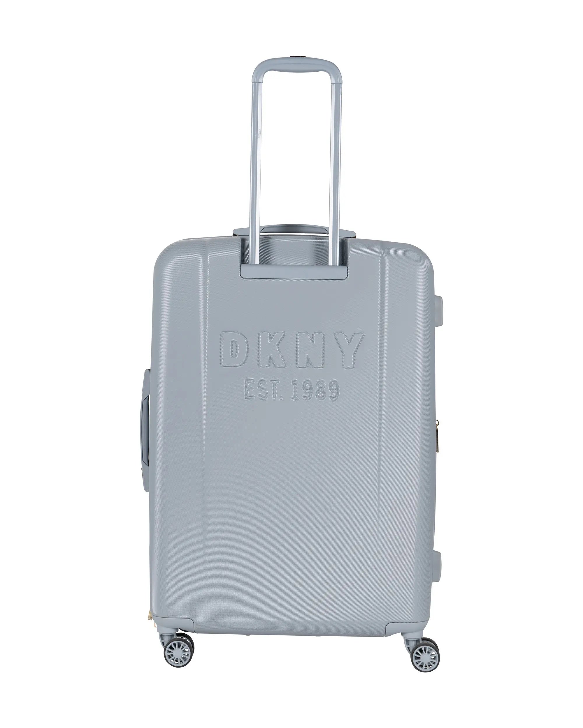 DKNY Gray Large Luggage - BEVAVA