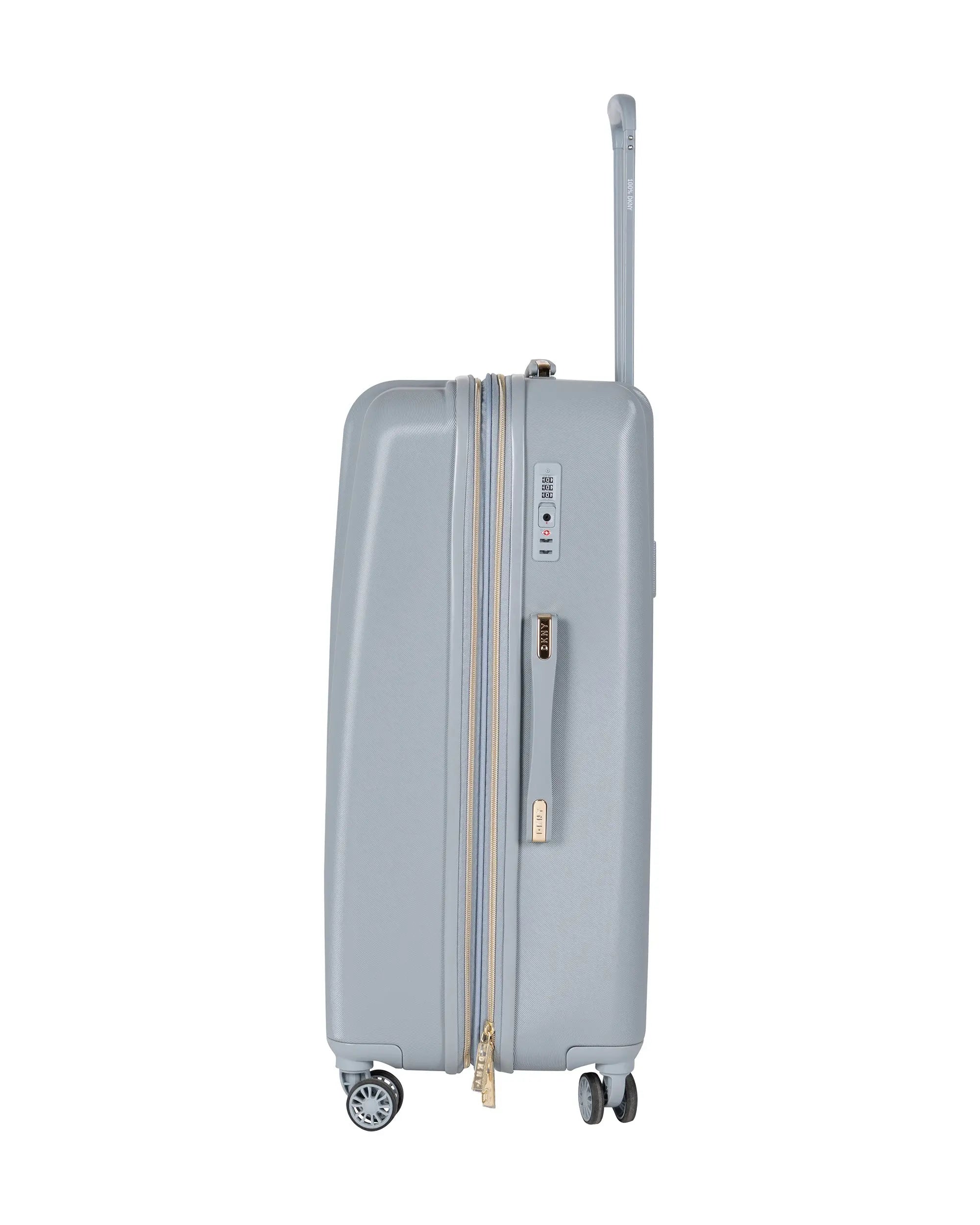 DKNY Gray Large Luggage - BEVAVA