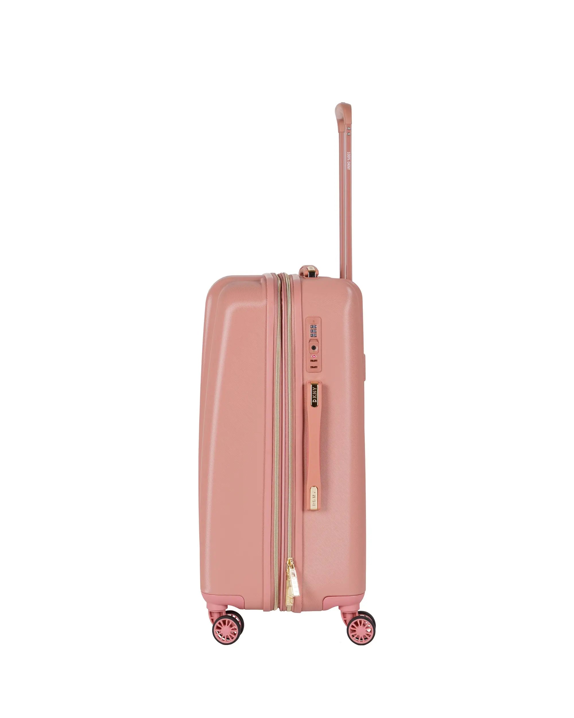 DKNY Pink Medium Luggage - BEVAVA