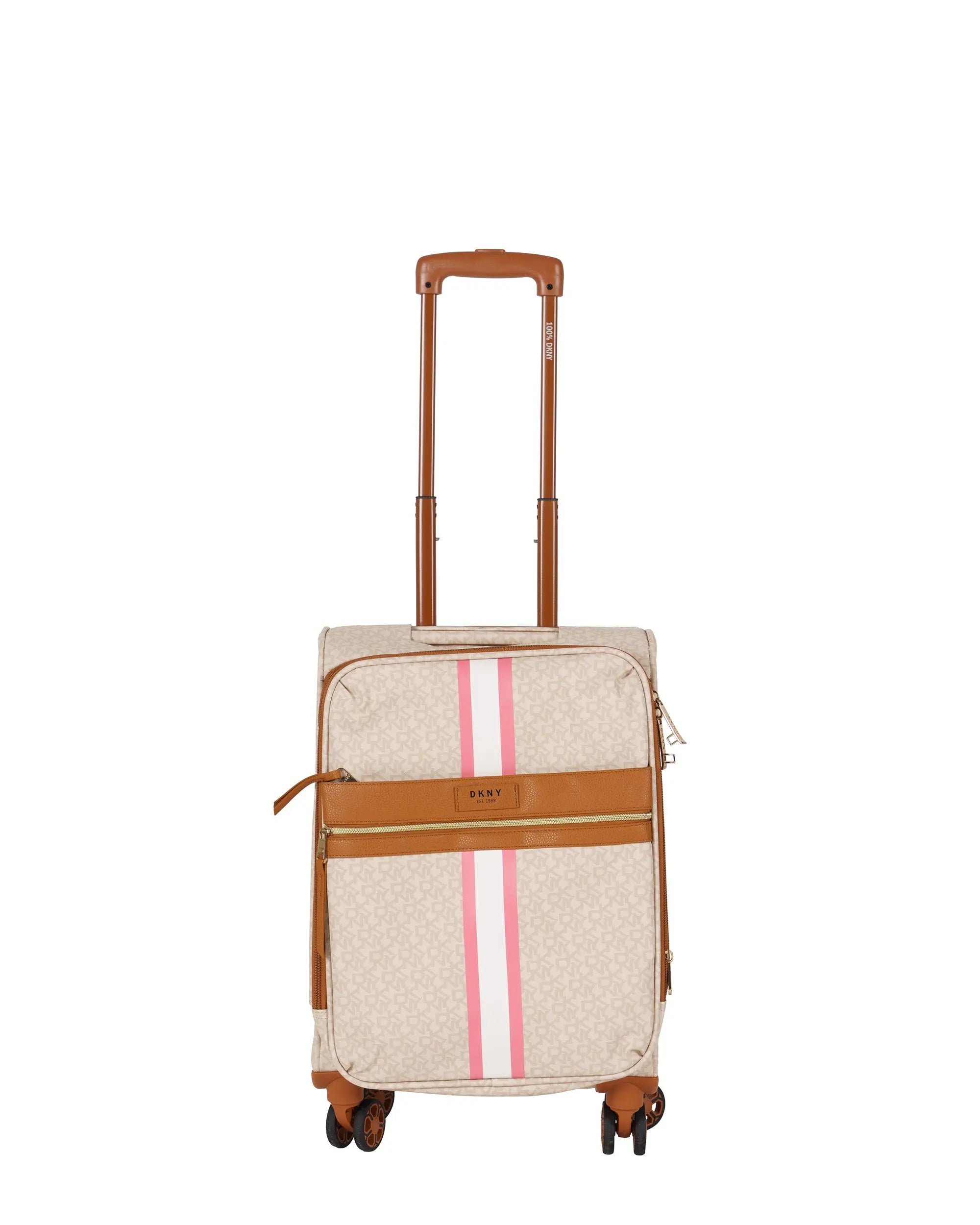 DKNY Beige Medium Luggage - BEVAVA