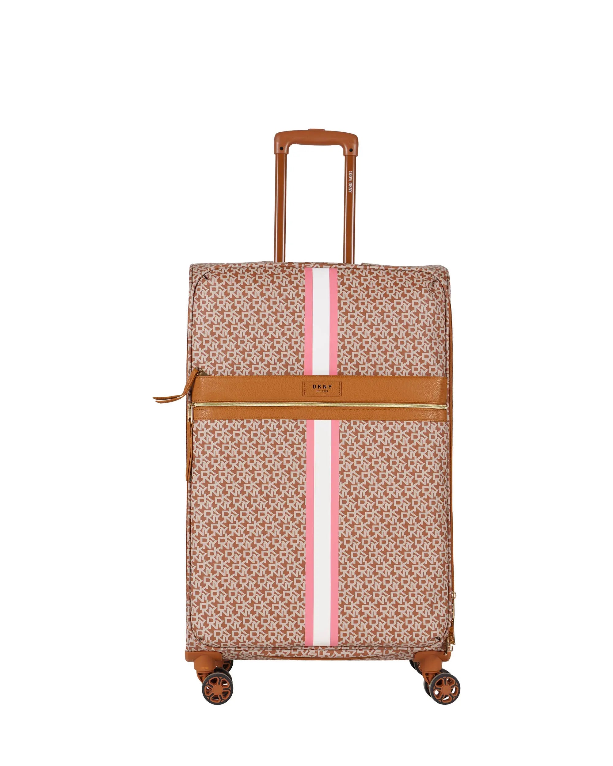 DKNY Brown Large Luggage - BEVAVA