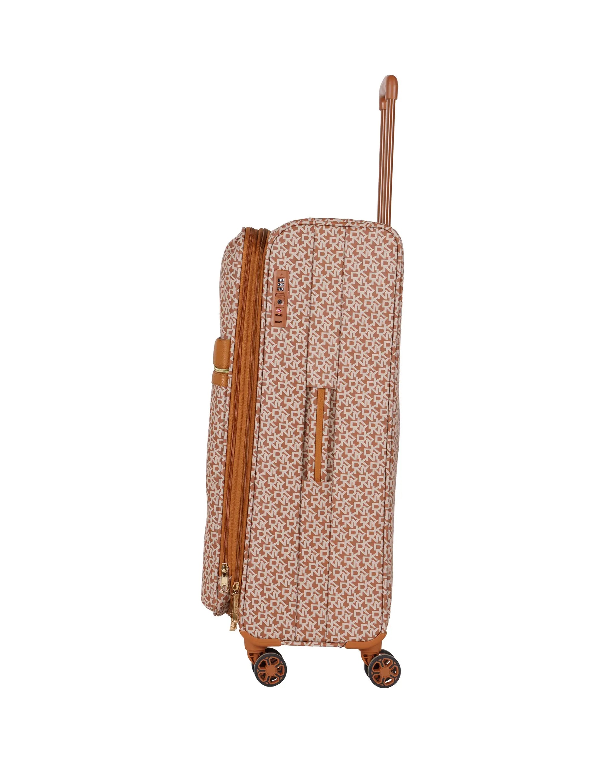 DKNY Brown Large Luggage - BEVAVA