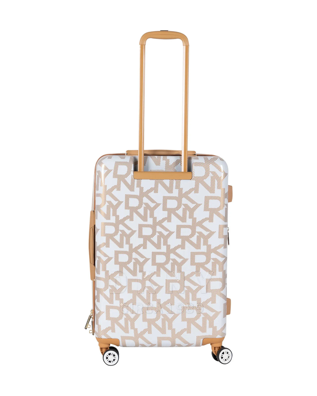 DKNY White Medium Luggage - BEVAVA
