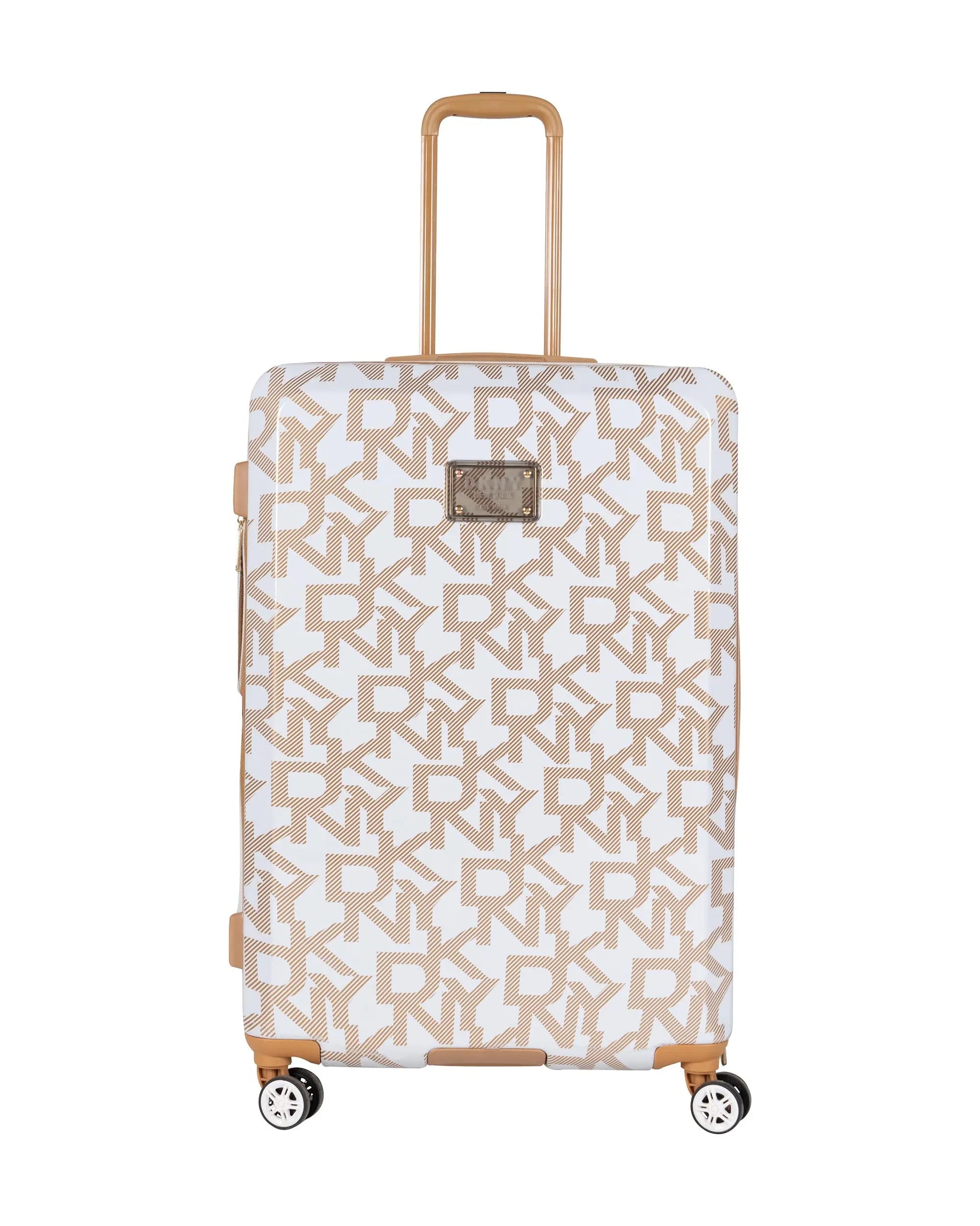 DKNY White Large Luggage - BEVAVA