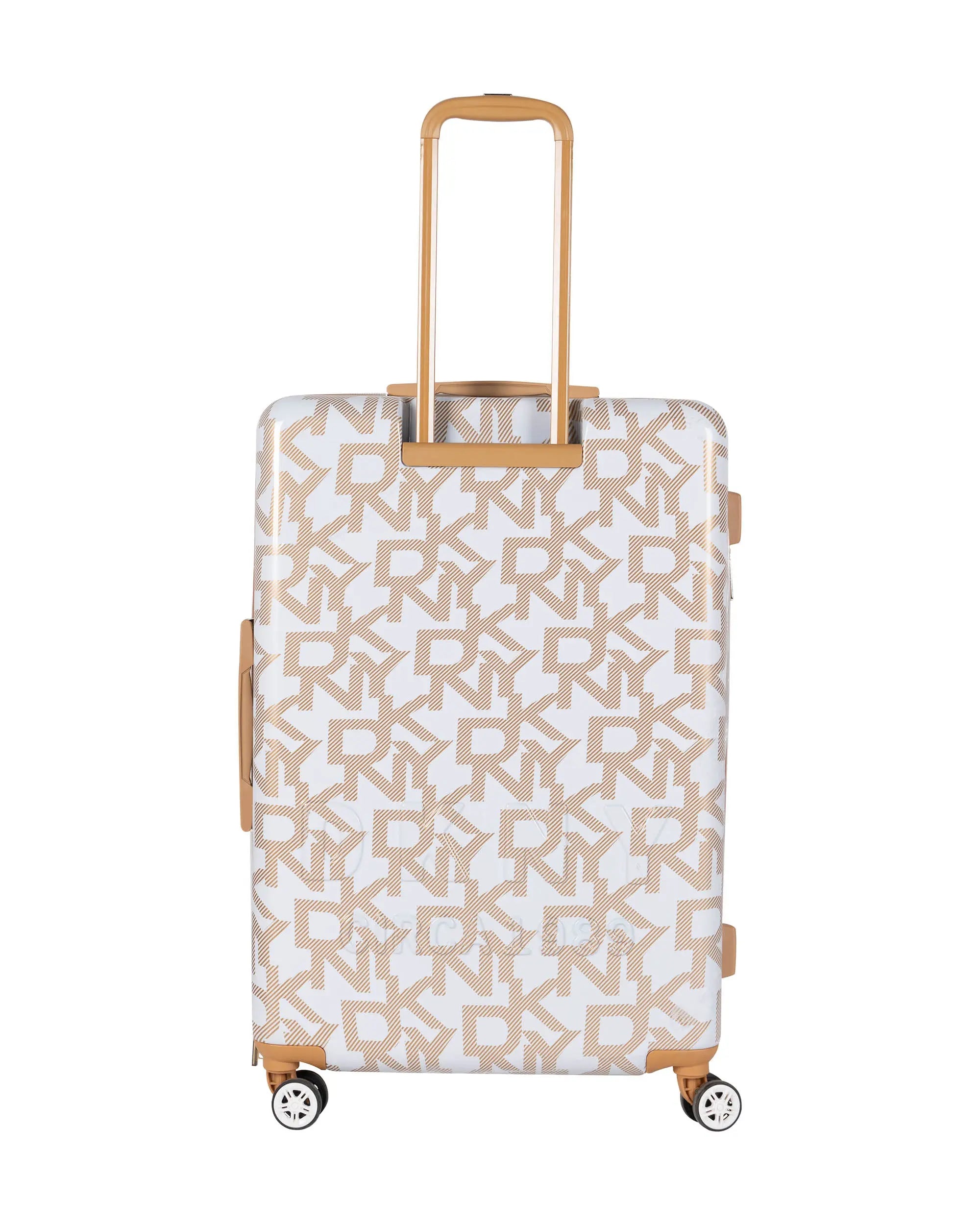 DKNY White Large Luggage - BEVAVA