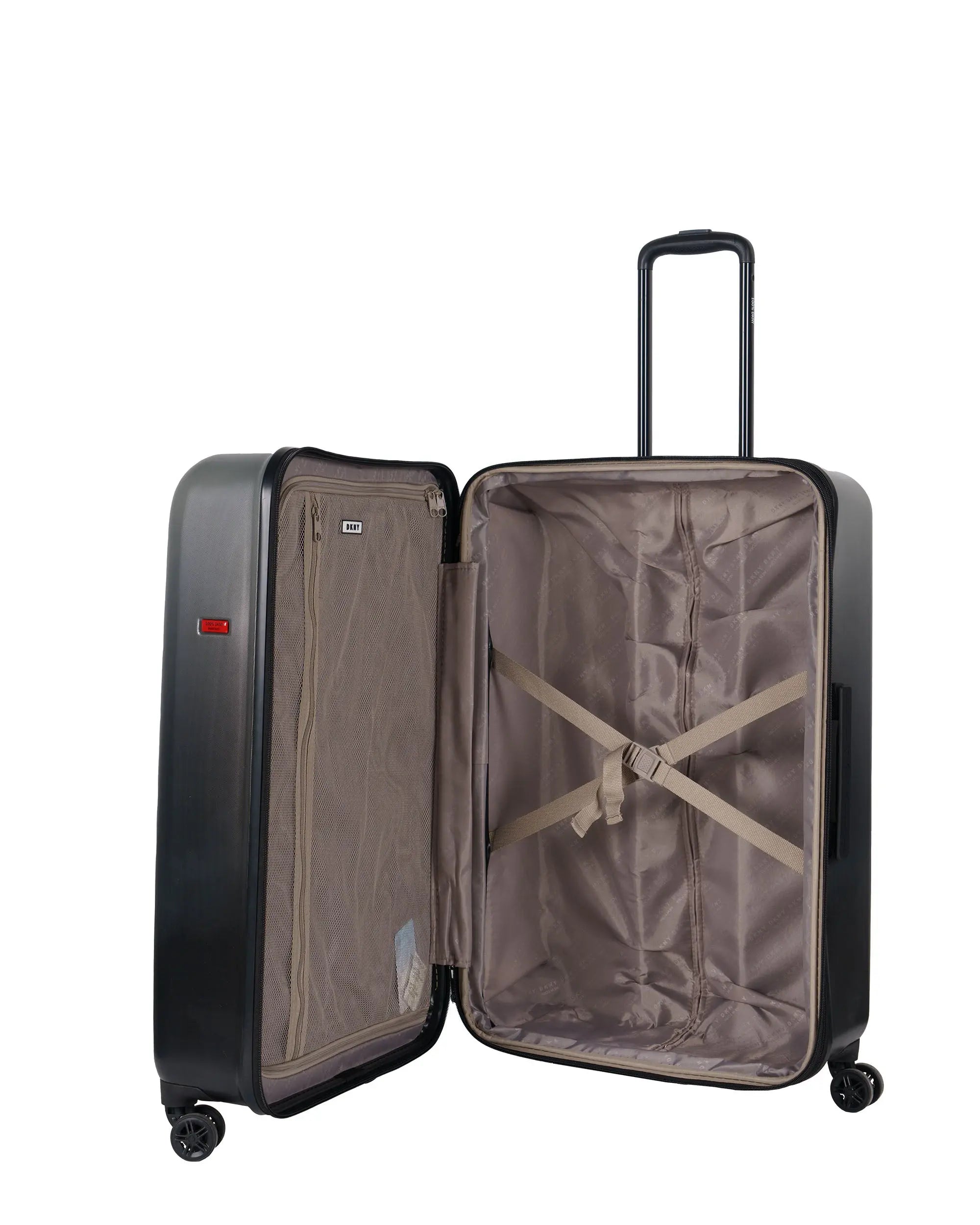 DKNY Black Large Luggage - BEVAVA