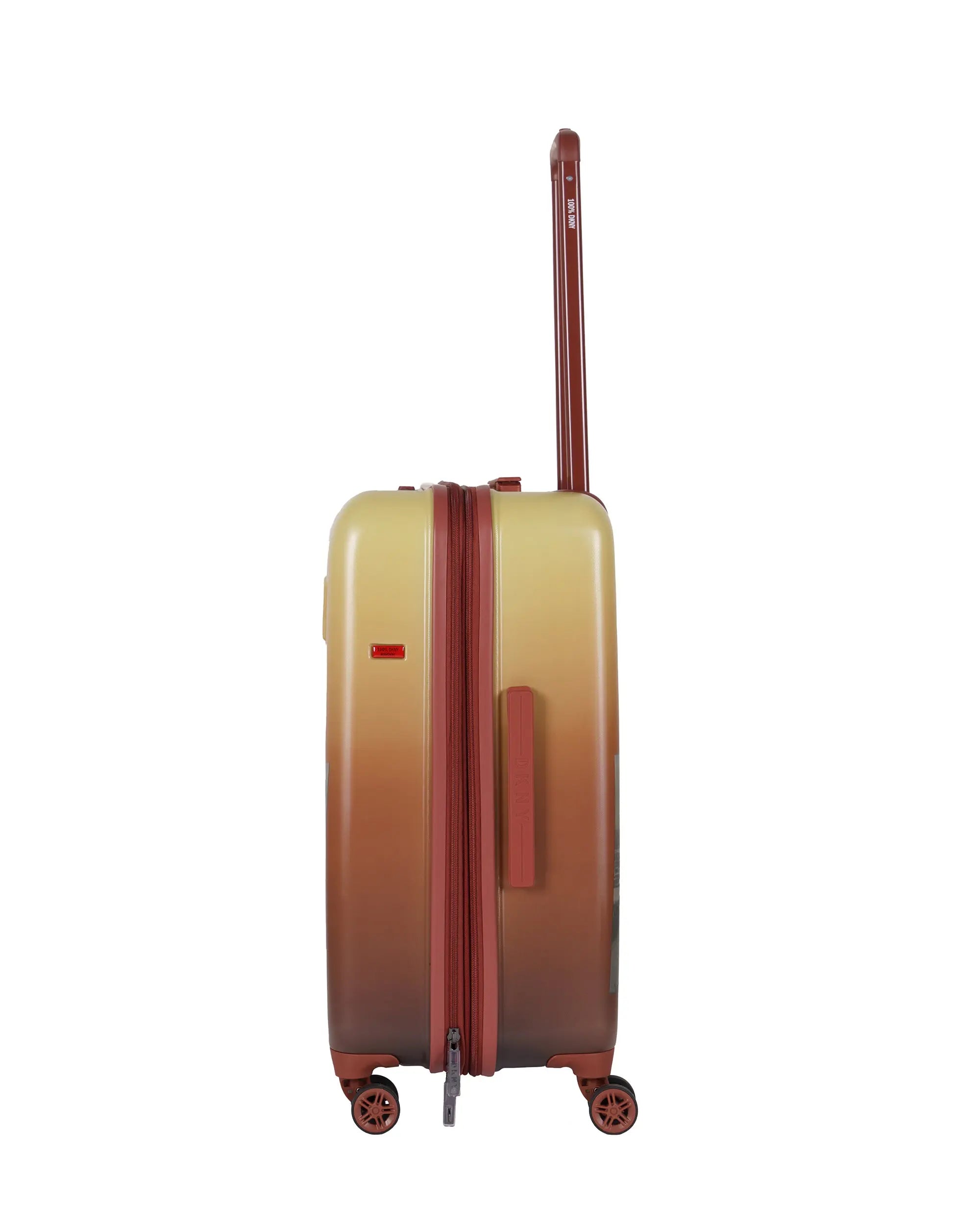 DKNY Brown Medium Luggage - BEVAVA