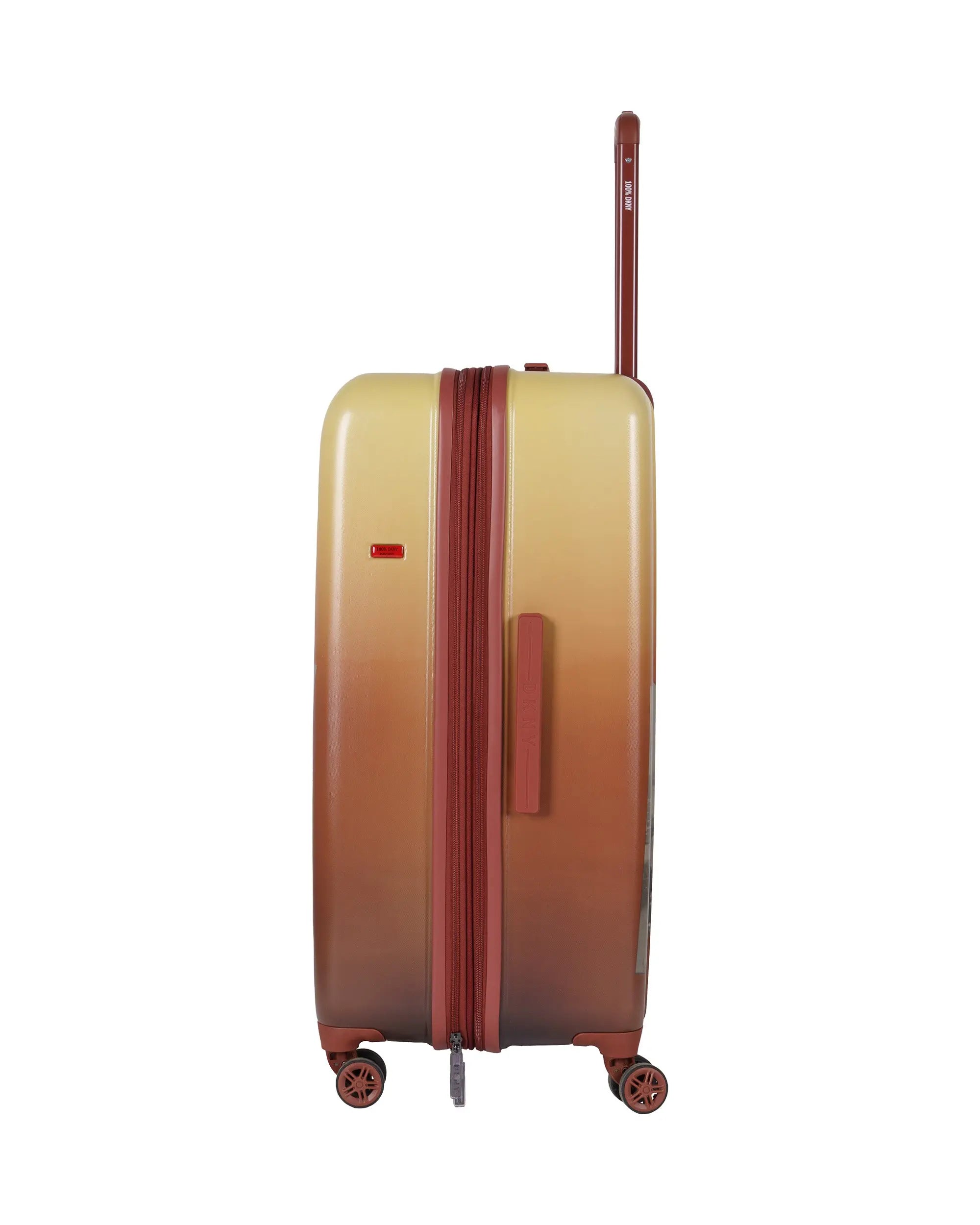 DKNY Brown Large Luggage - BEVAVA