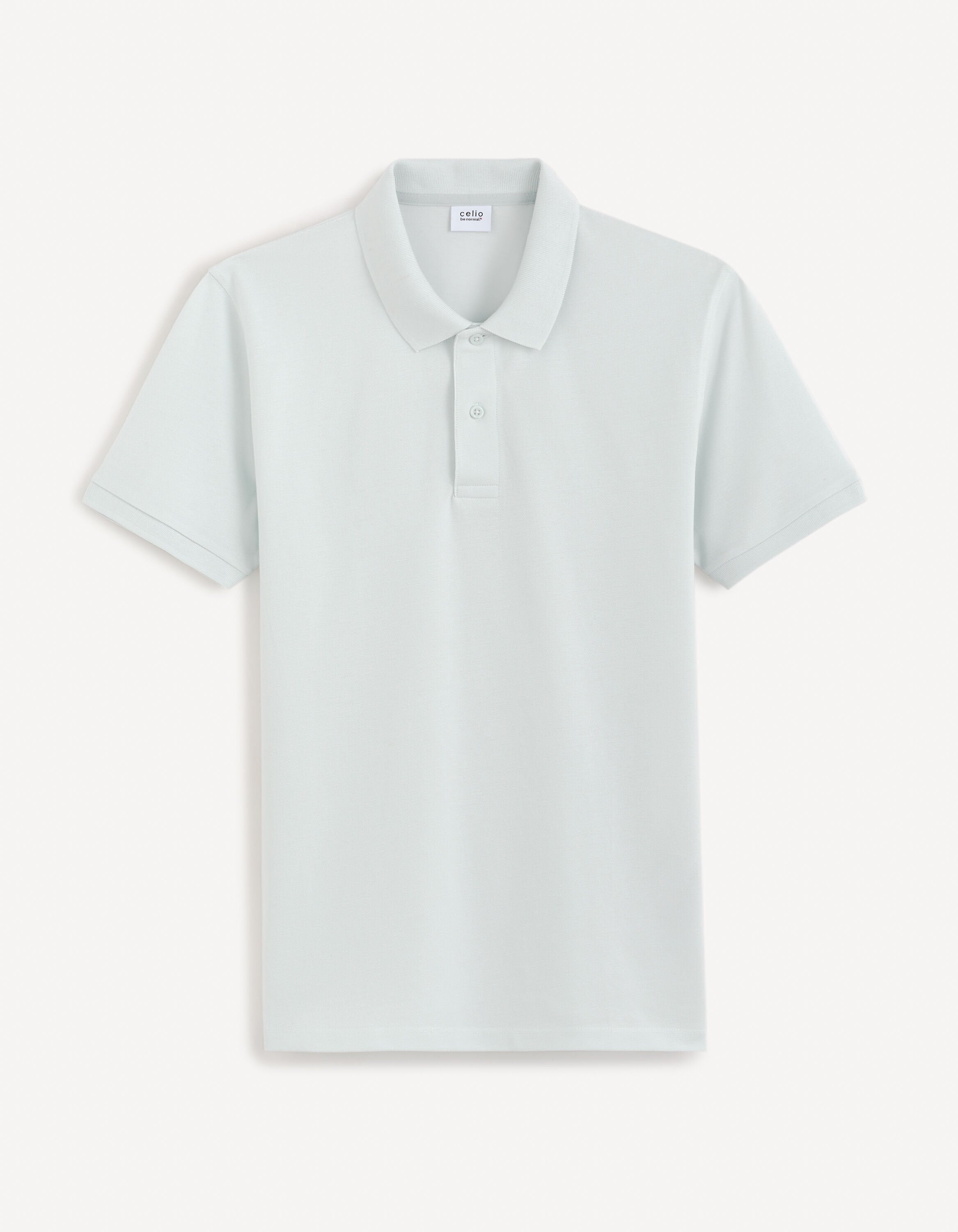 100% Cotton Pique Polo Shirt_TEONE_LIGHT BLUE 02_02