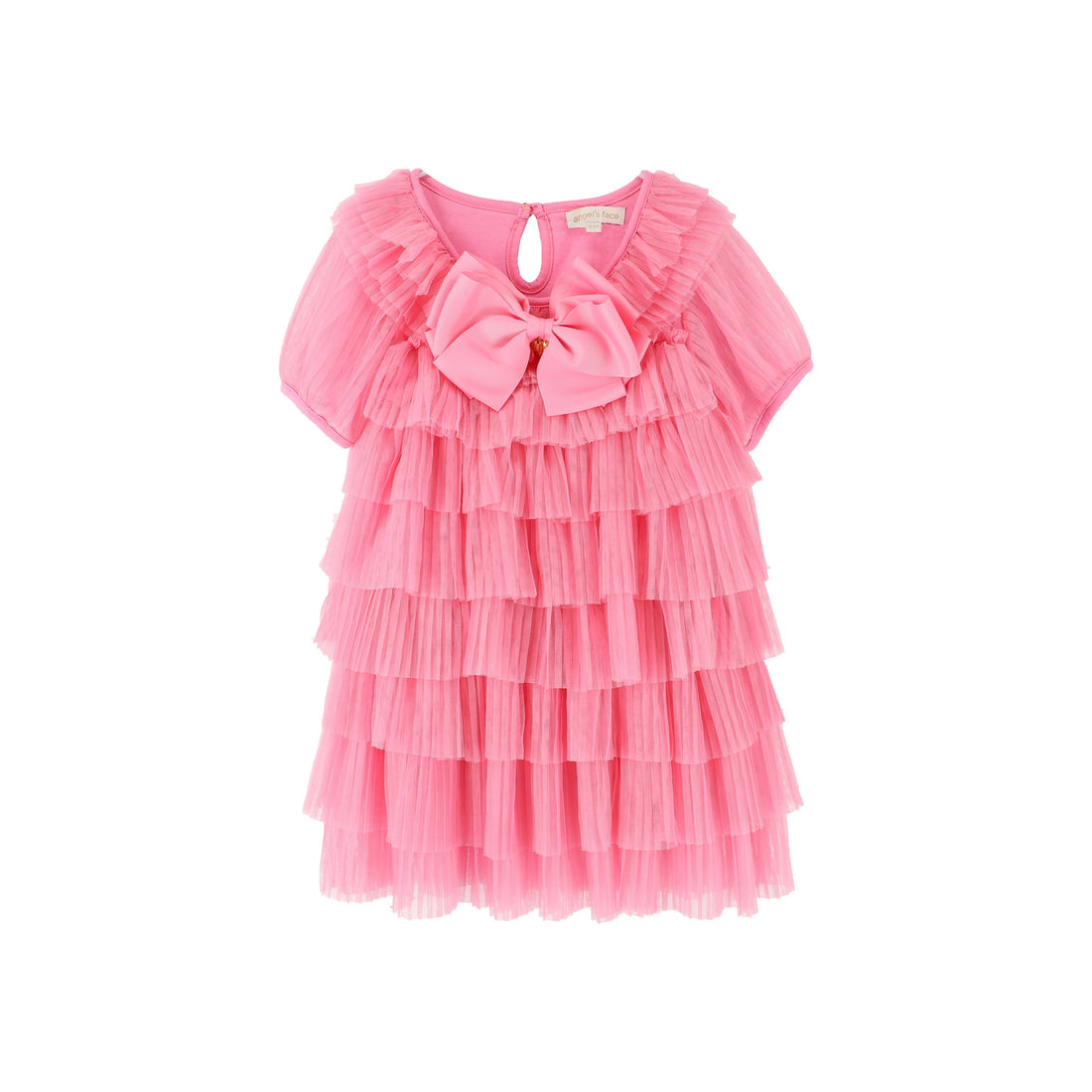 Tallulah Pleated Dress Rose - BEVAVA