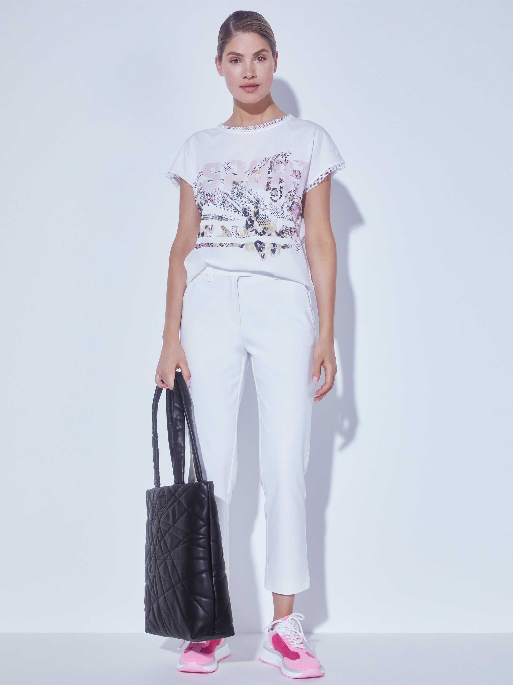 Trainers With Mesh Insert