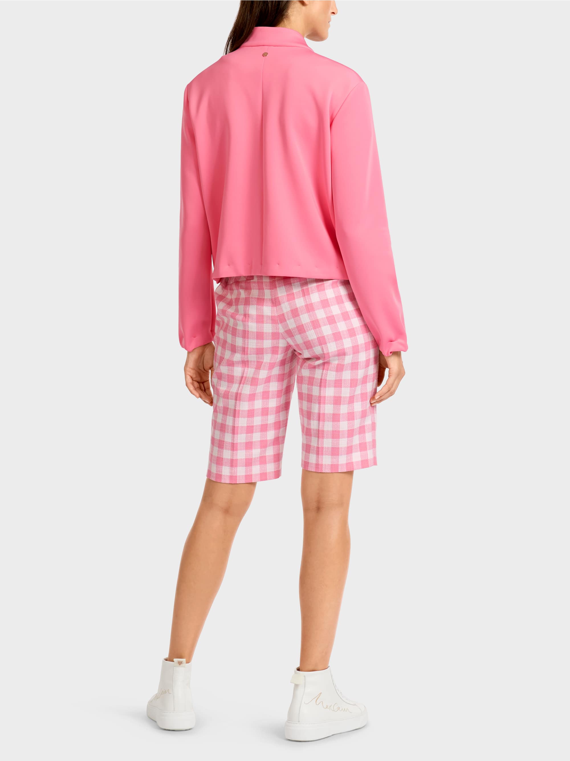 Jersey Jacket With Stand-Up Collar Marc Cain