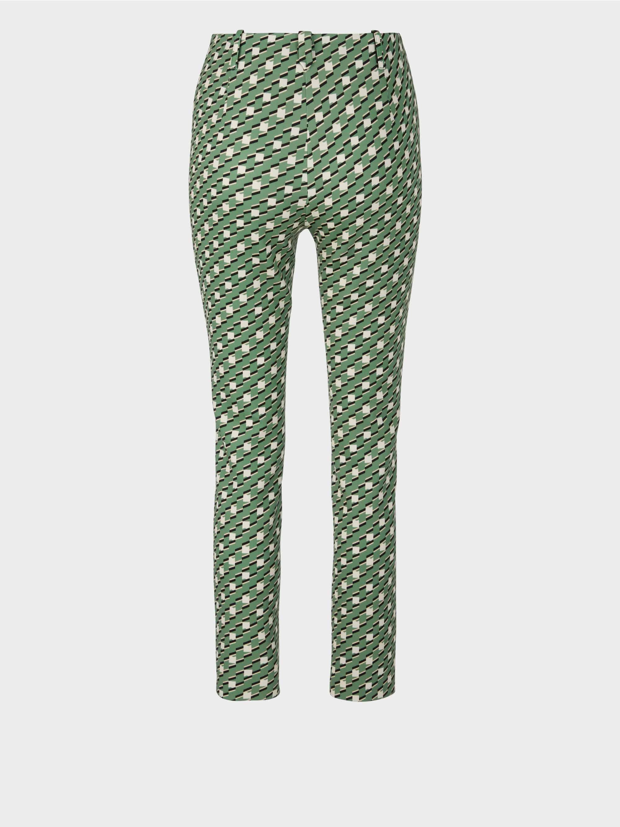 Pants In A Geometric Pattern Marc Cain
