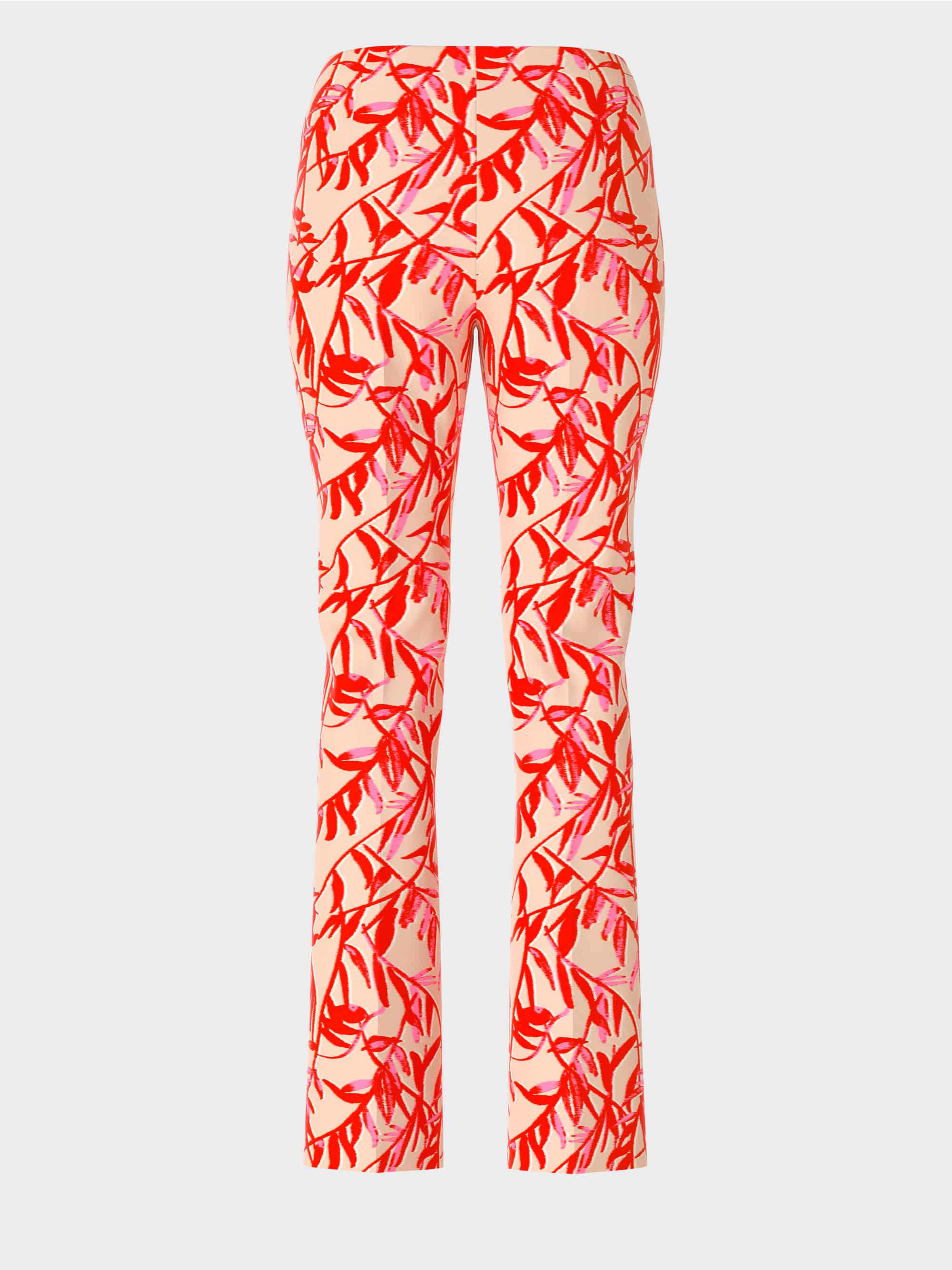 Pants In A Floral Print Marc Cain