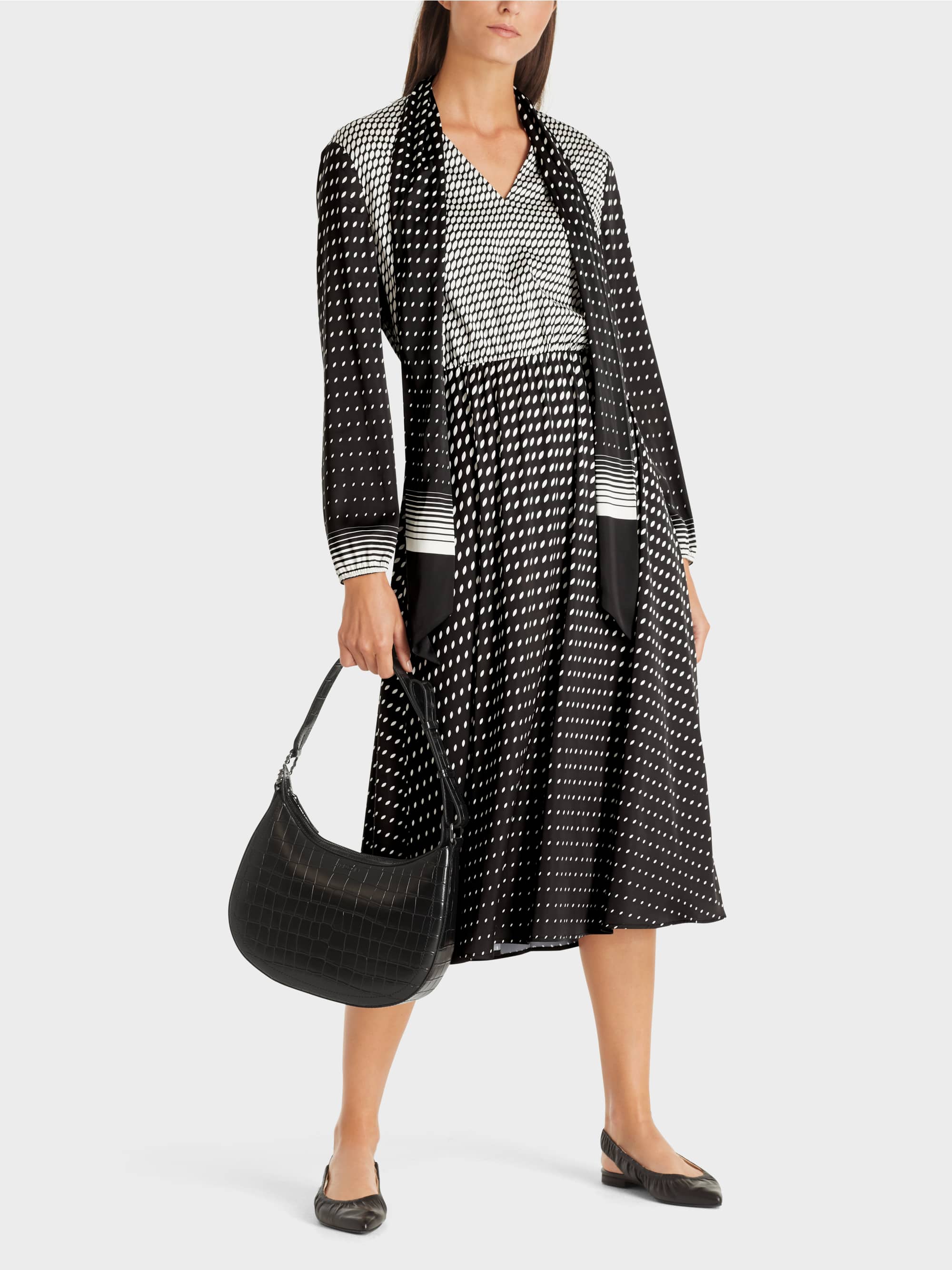 Dress With Pattern Mix Marc Cain