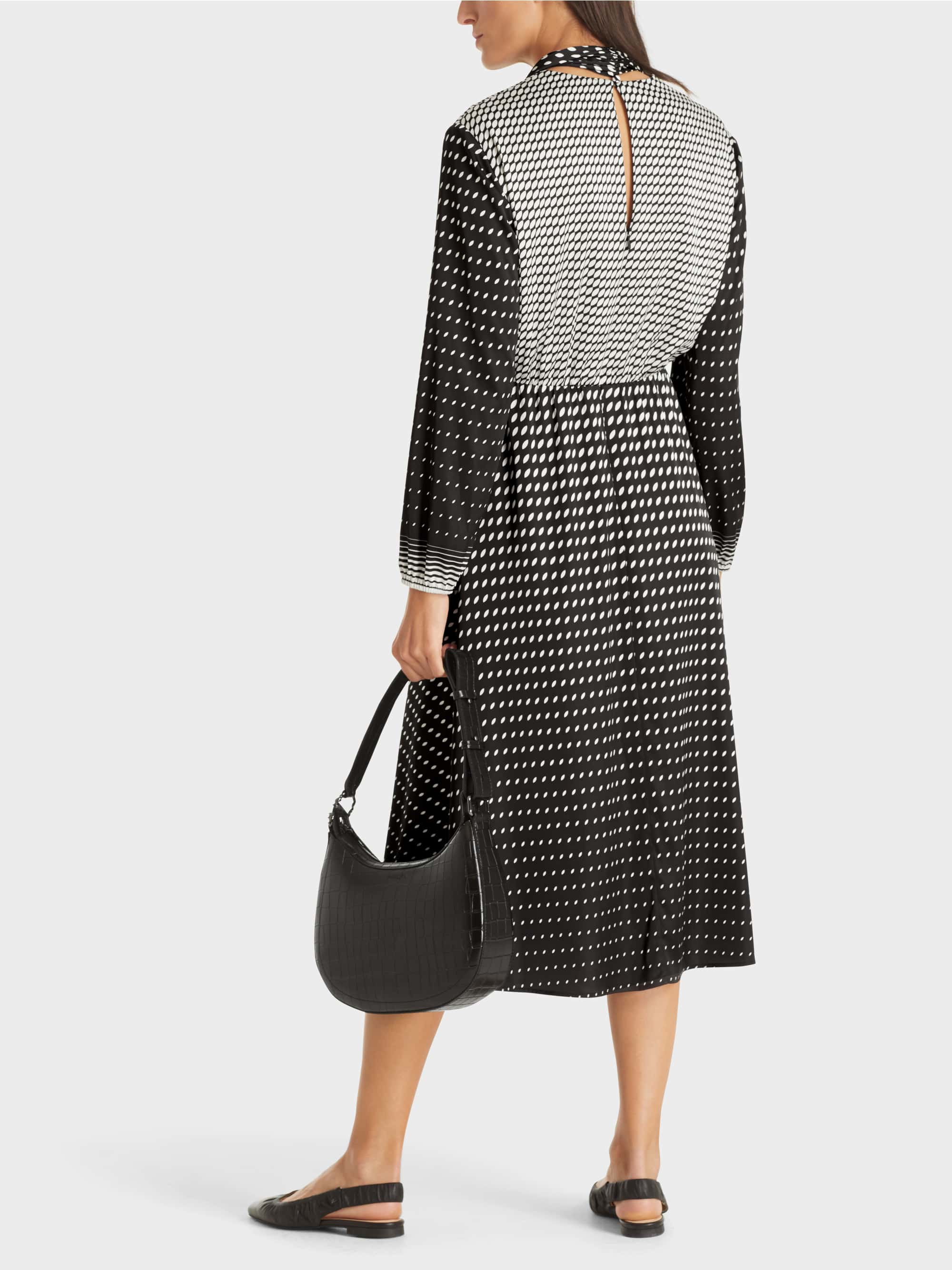 Dress With Pattern Mix Marc Cain