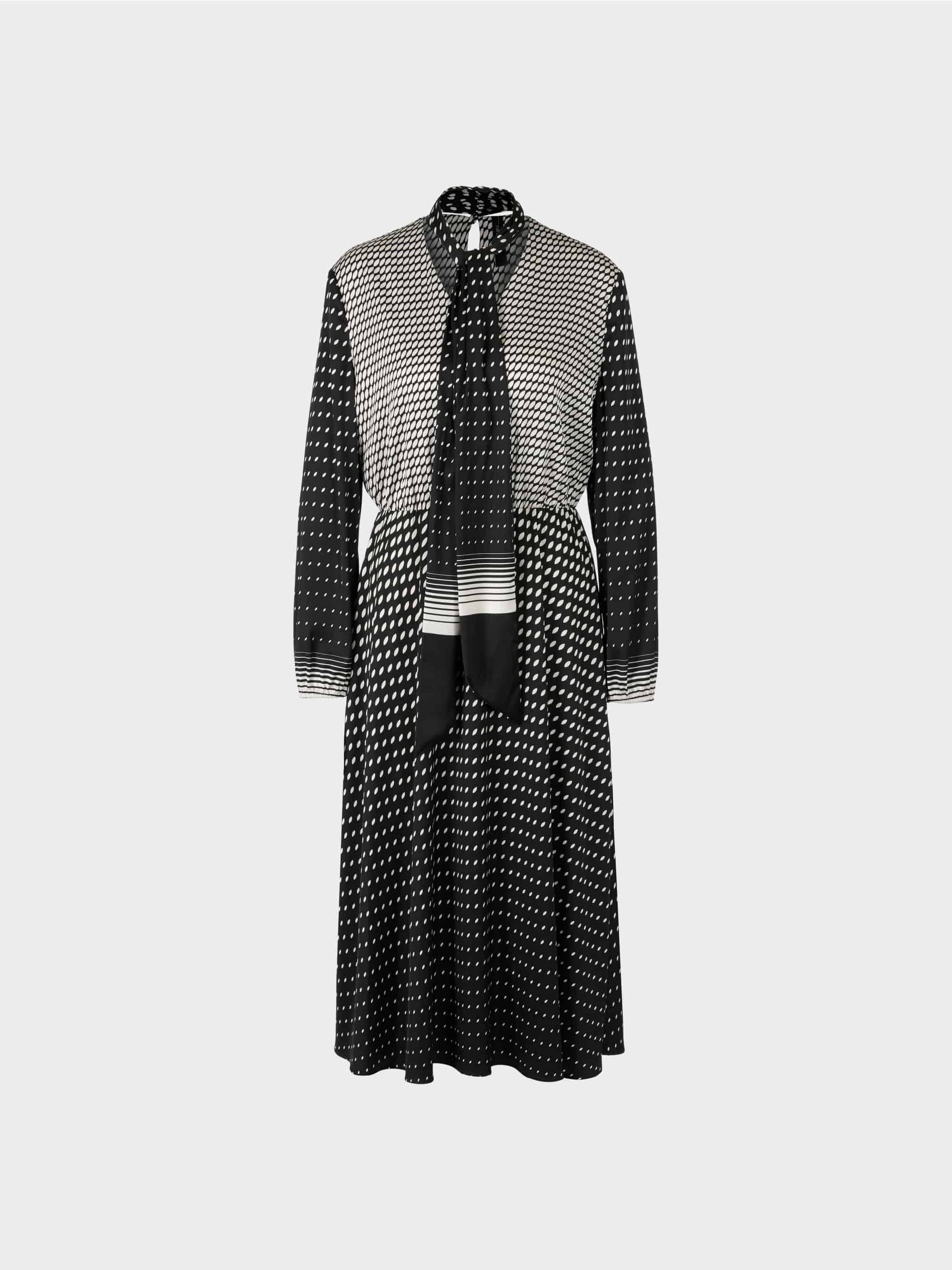 Dress With Pattern Mix Marc Cain