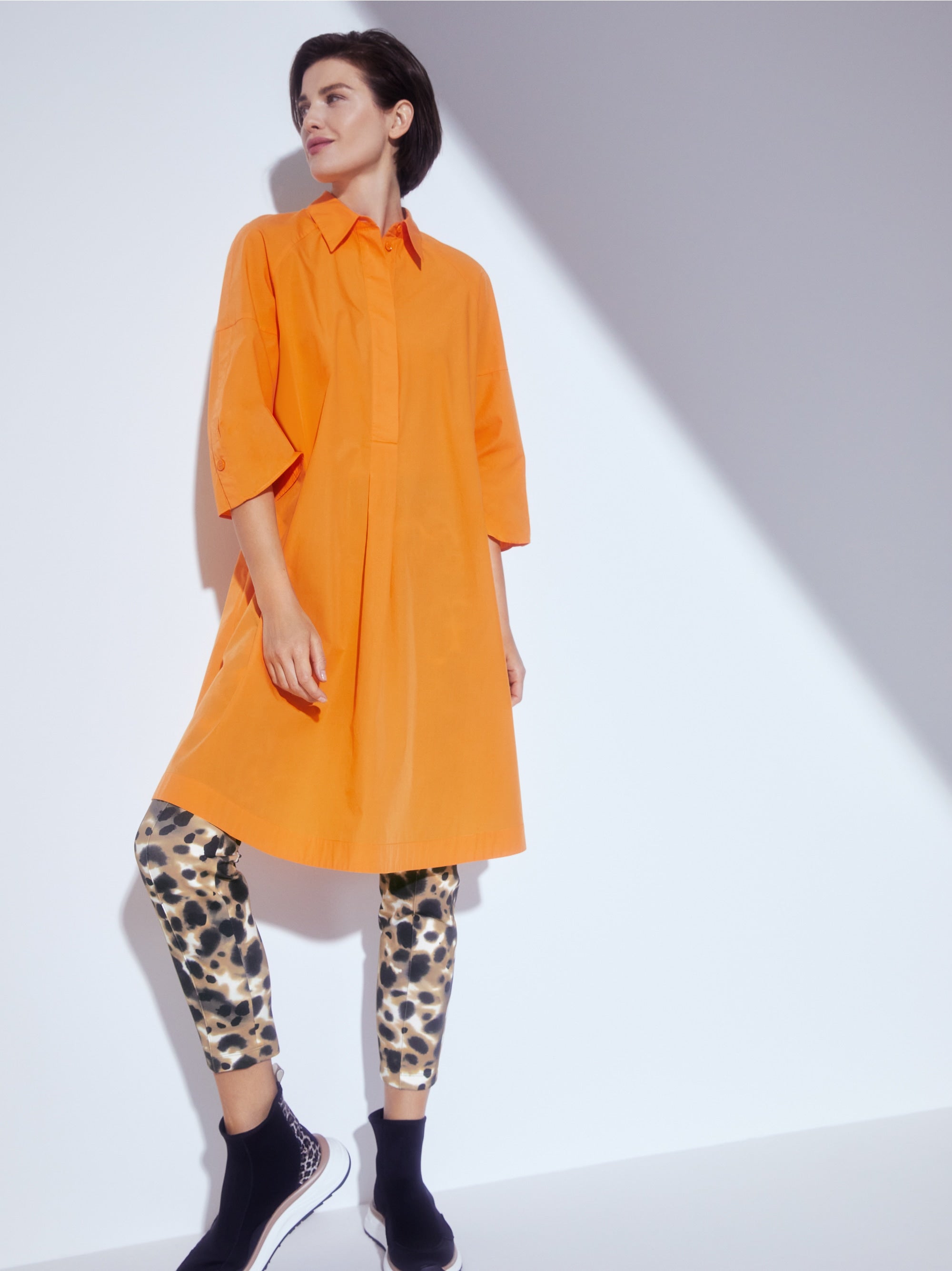 “Rethink Together” Shirt Dress Marc Cain