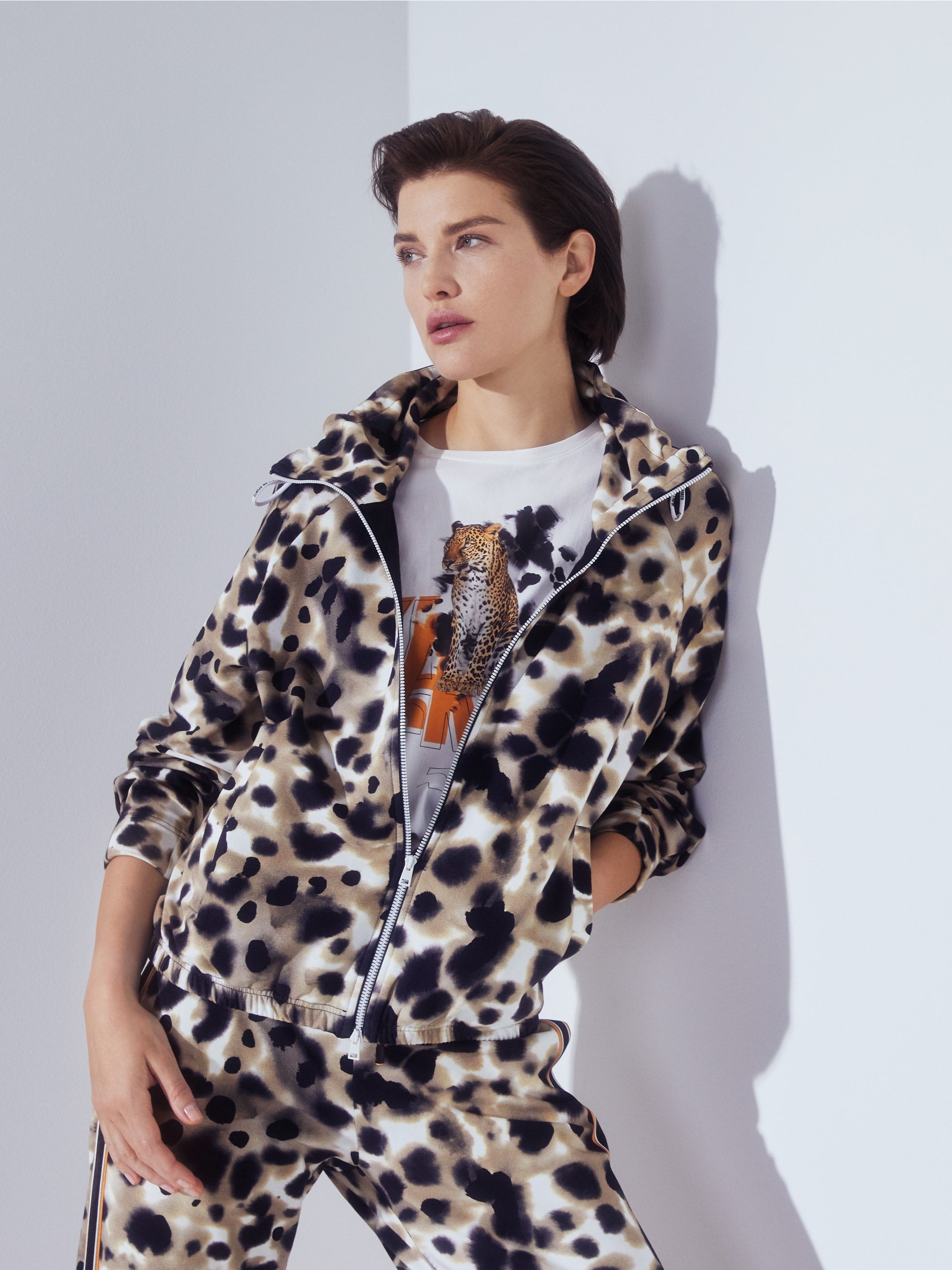 “Rethink Together” Sporty Jacket Marc Cain