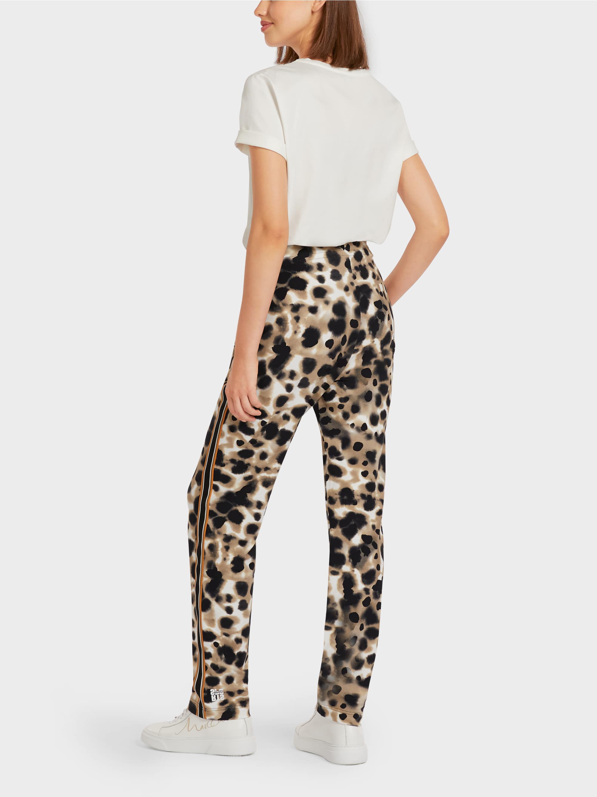 “Rethink Together” Braid Stripe Pants Marc Cain