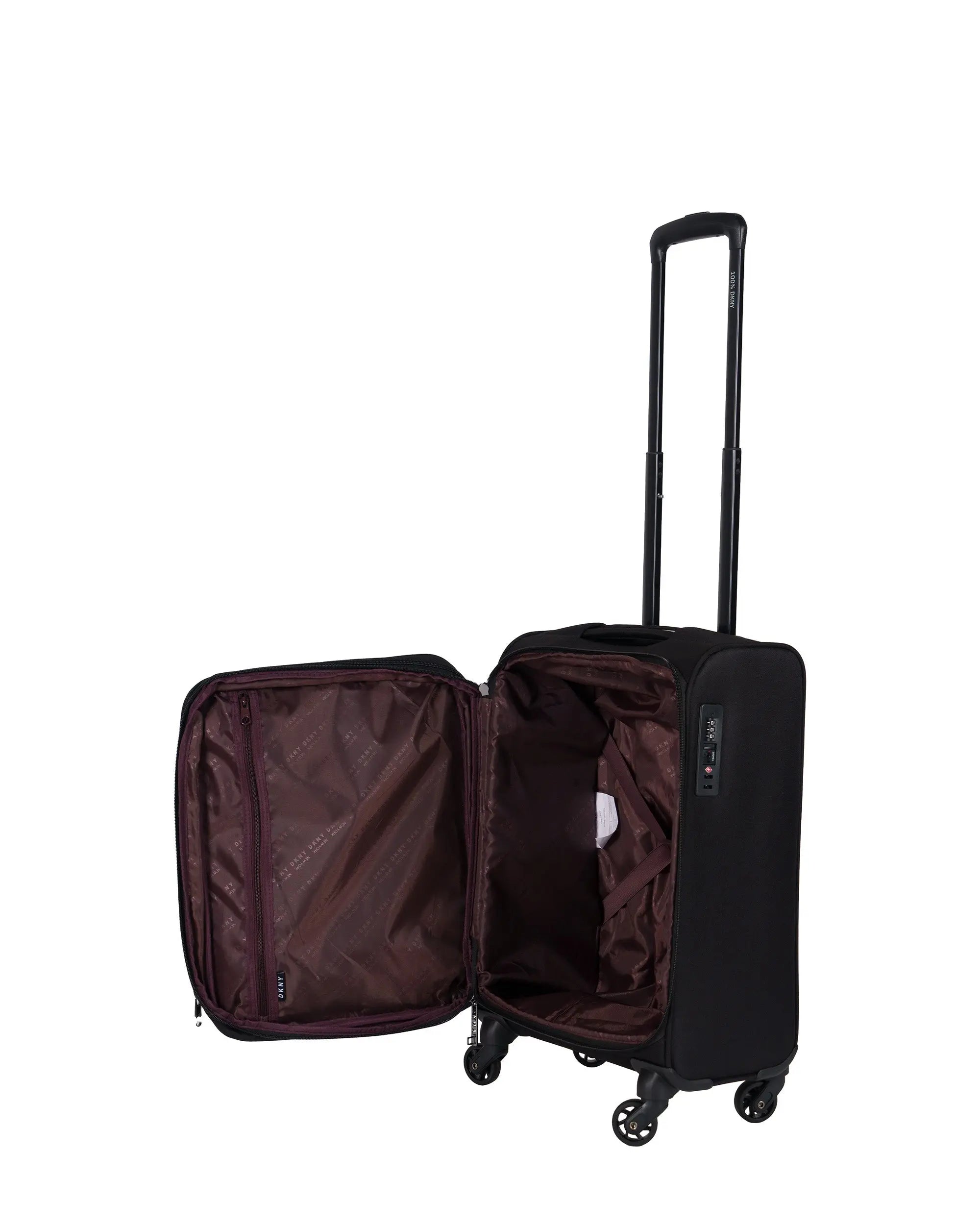 DKNY Black Medium Luggage - BEVAVA