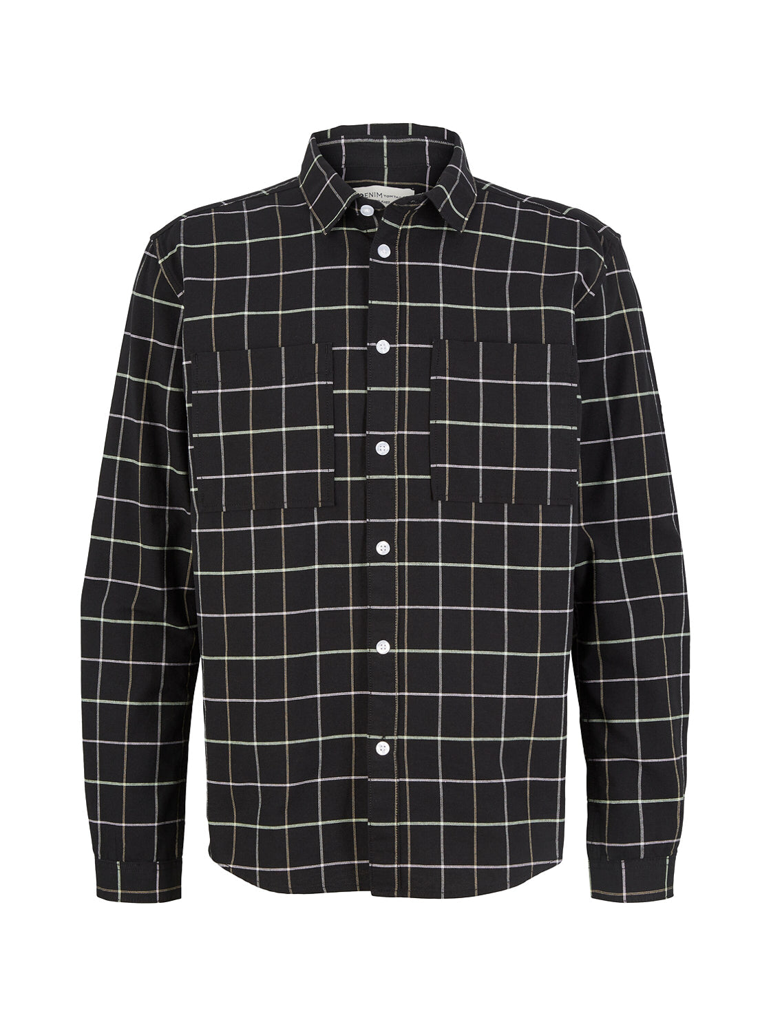 Black Striped Long Sleeve Shirt Tom Tailor