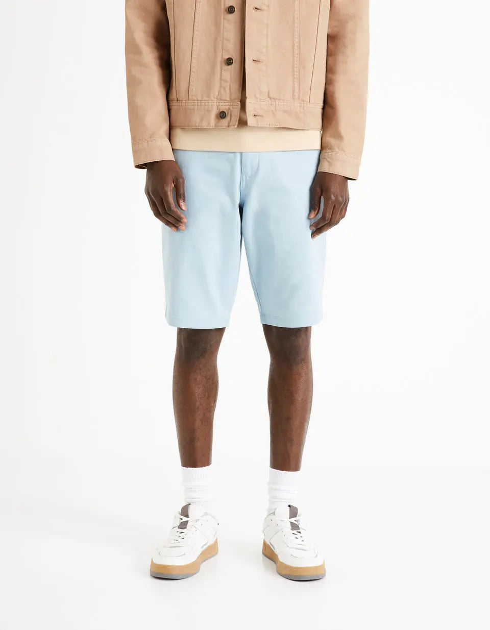 Blue Chino Shorts - BEVAVA