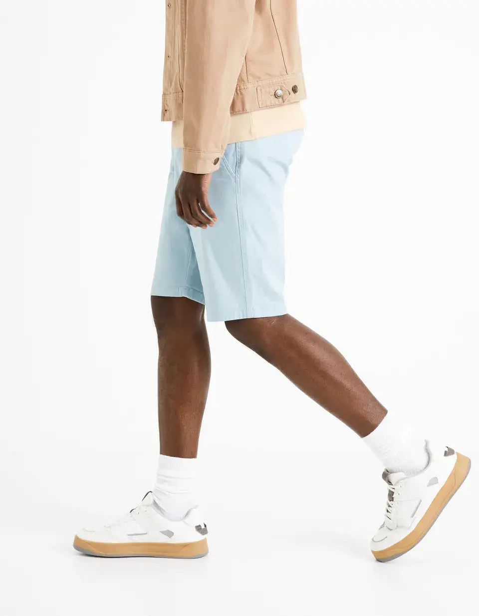 Blue Chino Shorts - BEVAVA