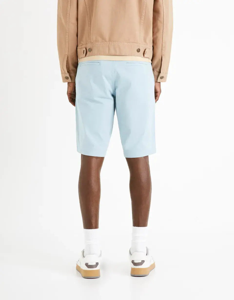 Blue Chino Shorts - BEVAVA