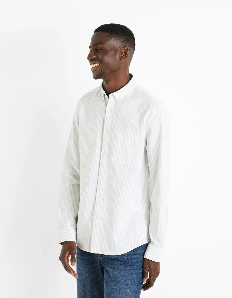 Blue Long Sleeve Shirt - BEVAVA