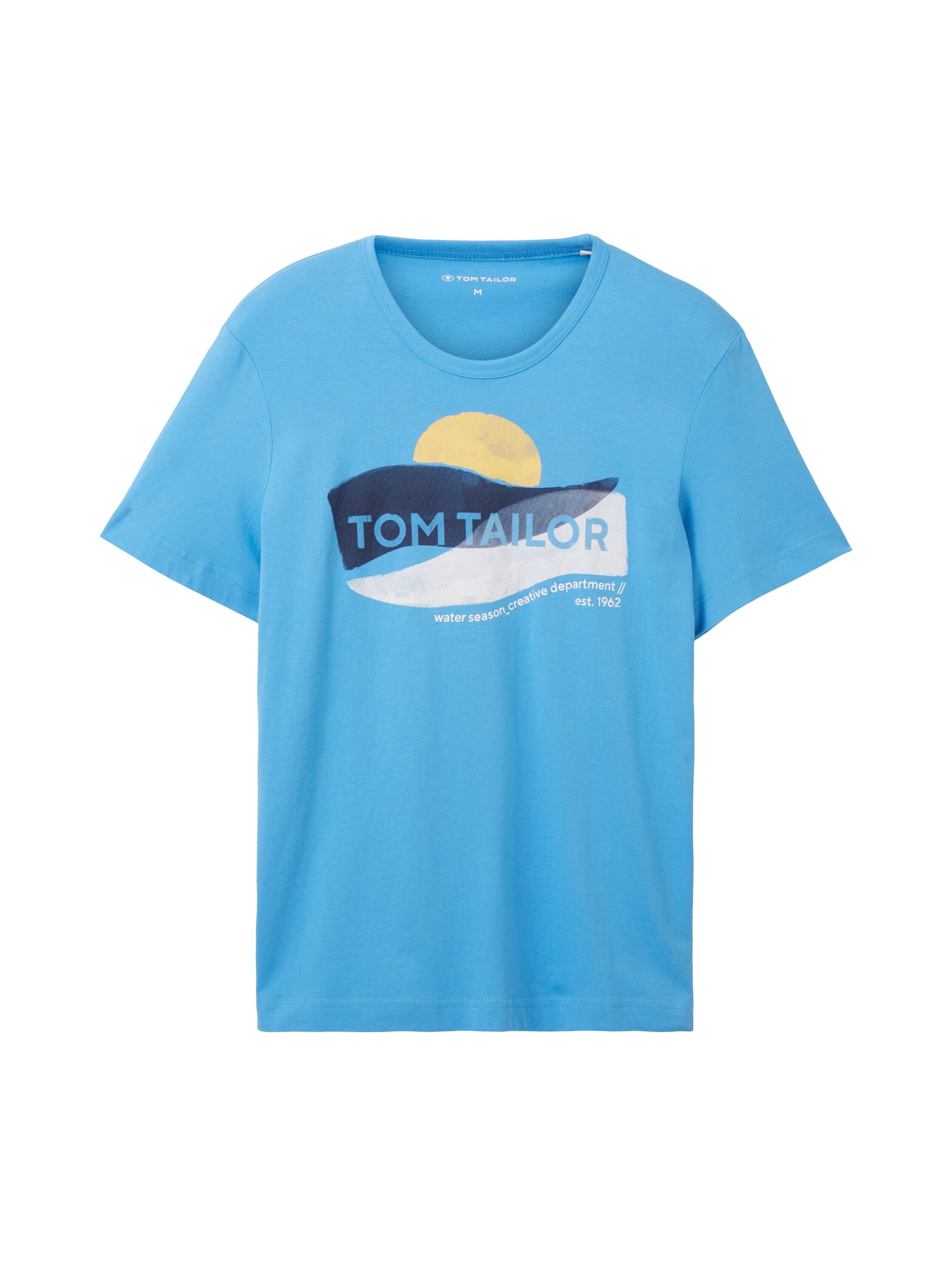 Blue Short Sleeve Graphic T-Shirt - BEVAVA