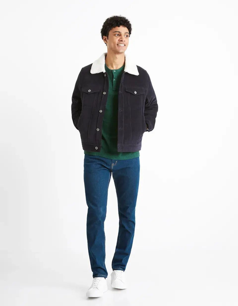 Blue Standard Fit Jeans - BEVAVA