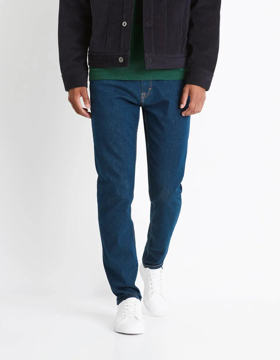 Blue Standard Fit Jeans - BEVAVA