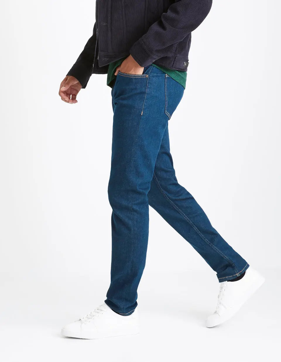 Blue Standard Fit Jeans - BEVAVA