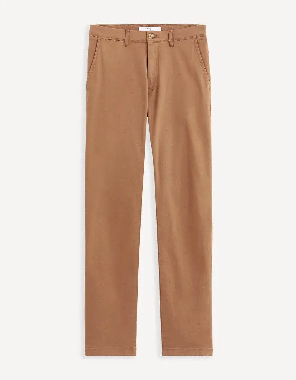 Brown Chino Trousers - BEVAVA