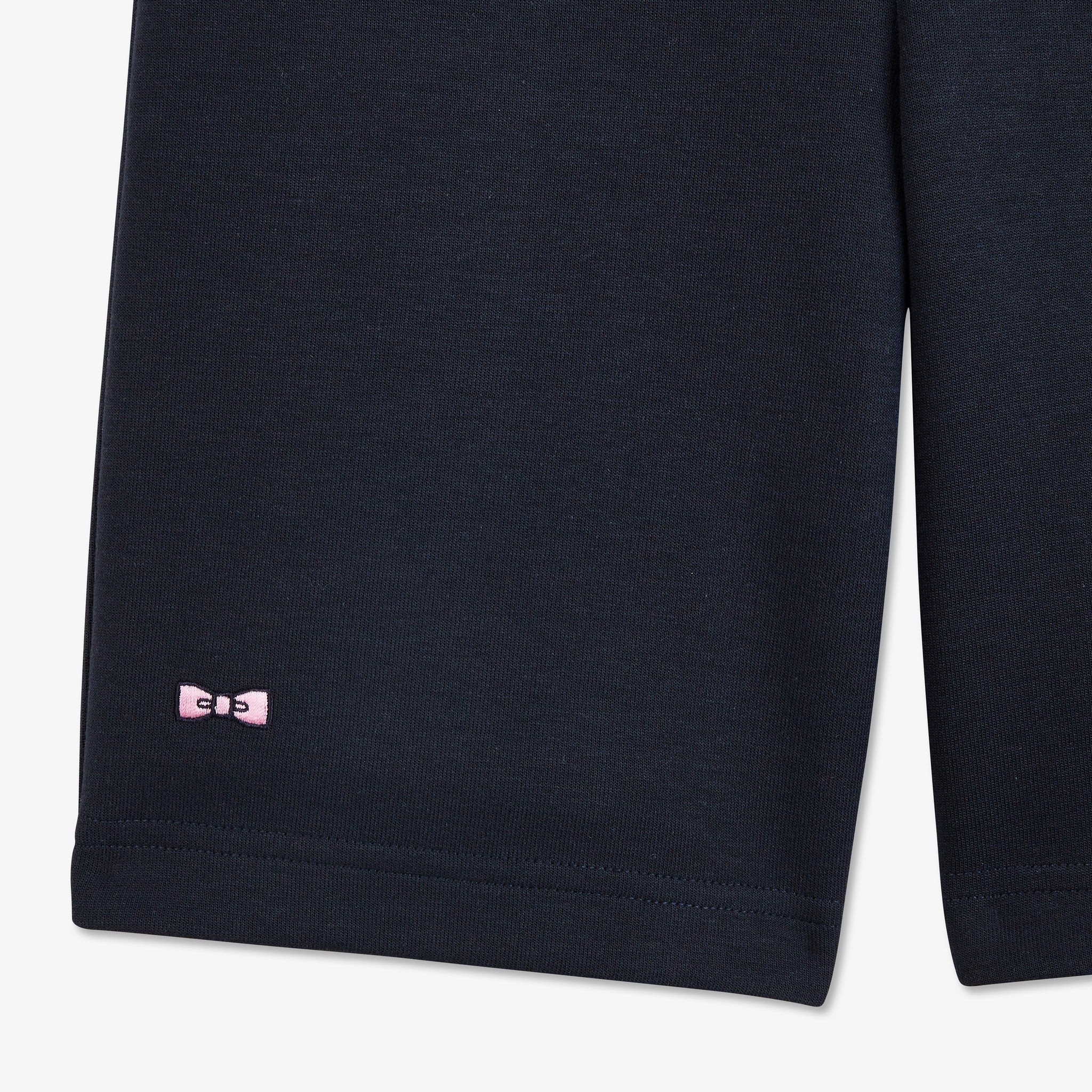 Dark Blue Fleece Shorts - 03