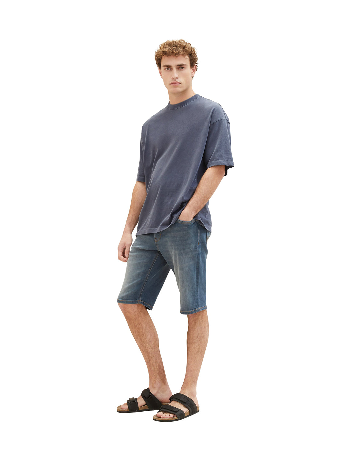 Dark Wash Denim Shorts