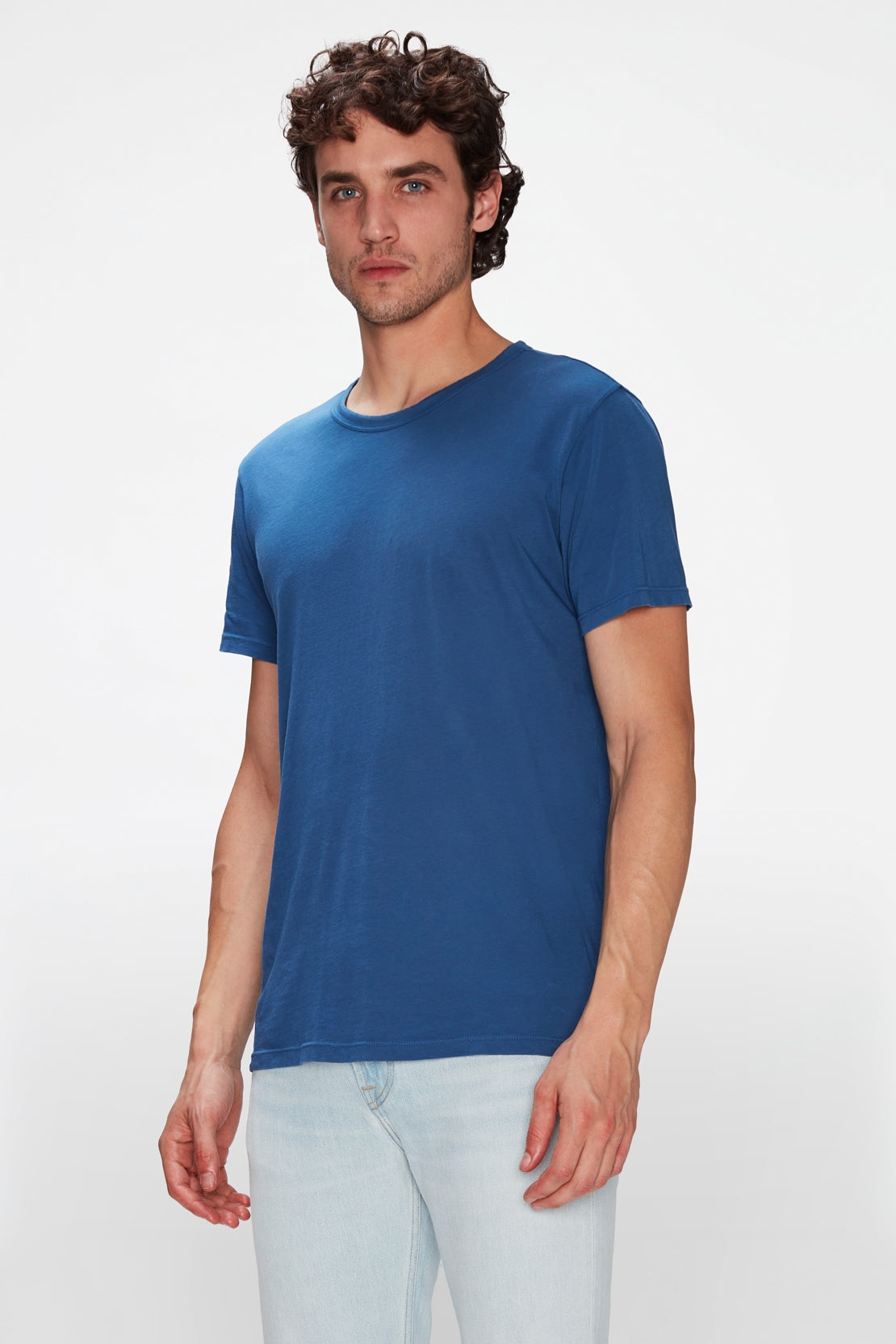 Featherweight Tee Cotton Sea Bed