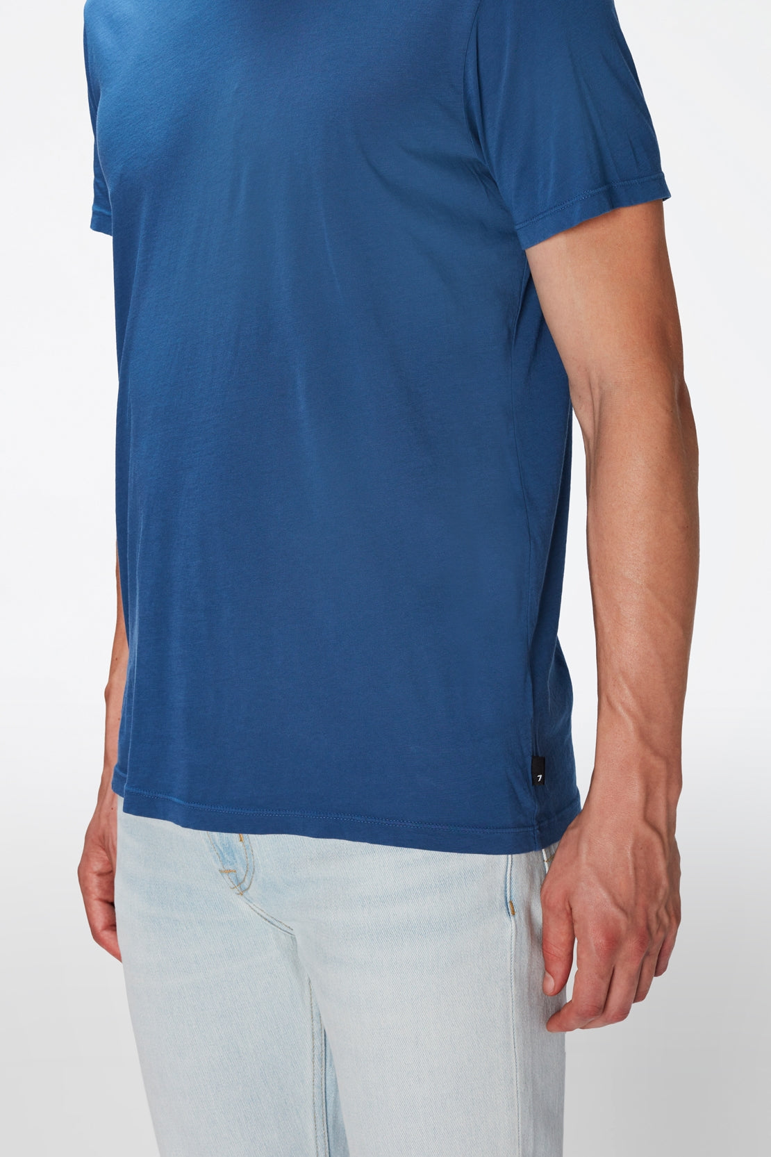Featherweight Tee Cotton Sea Bed